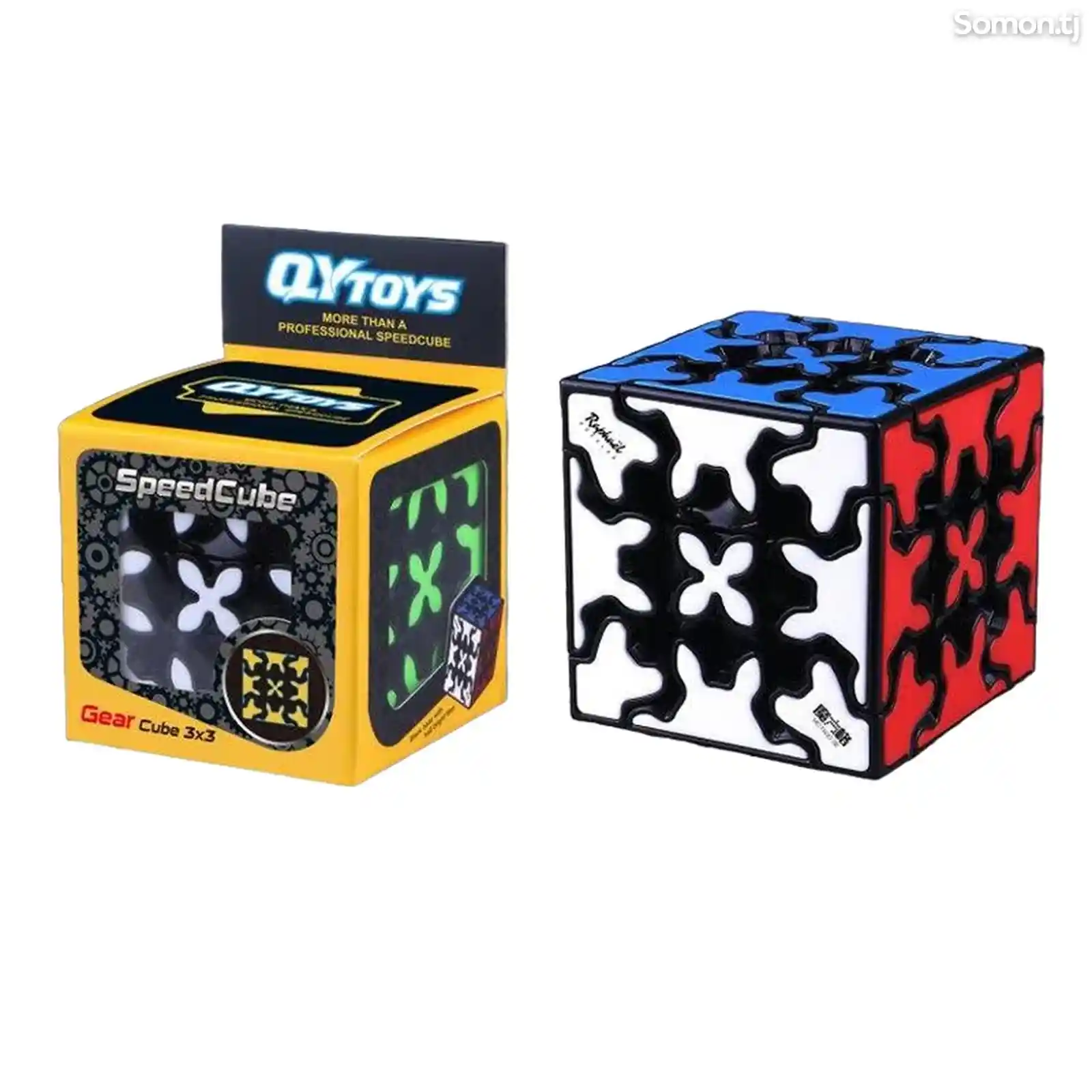 Кубик Рубика Gear cube, шестеренчатый куб QYtoys.-1