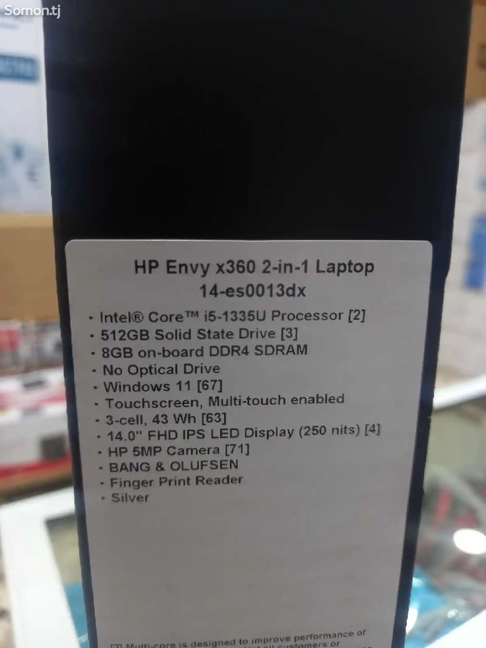 Ноутбук HP Envy core i5-8