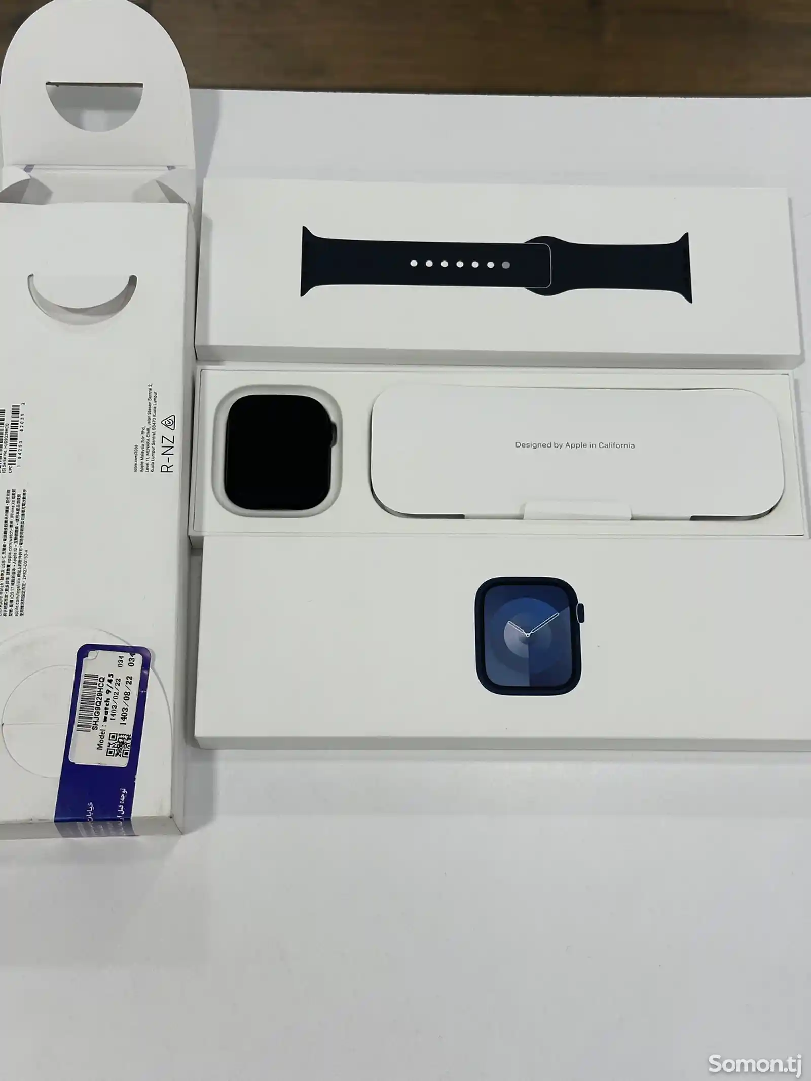 Смарт часы Apple Watch 9 series 45mm Midnight Al Midnight-1