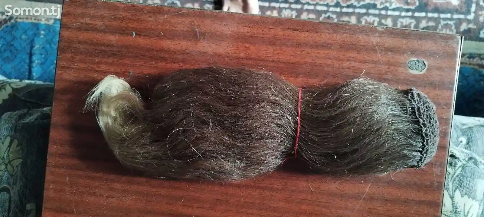 Шиньон из натуральных волос-1