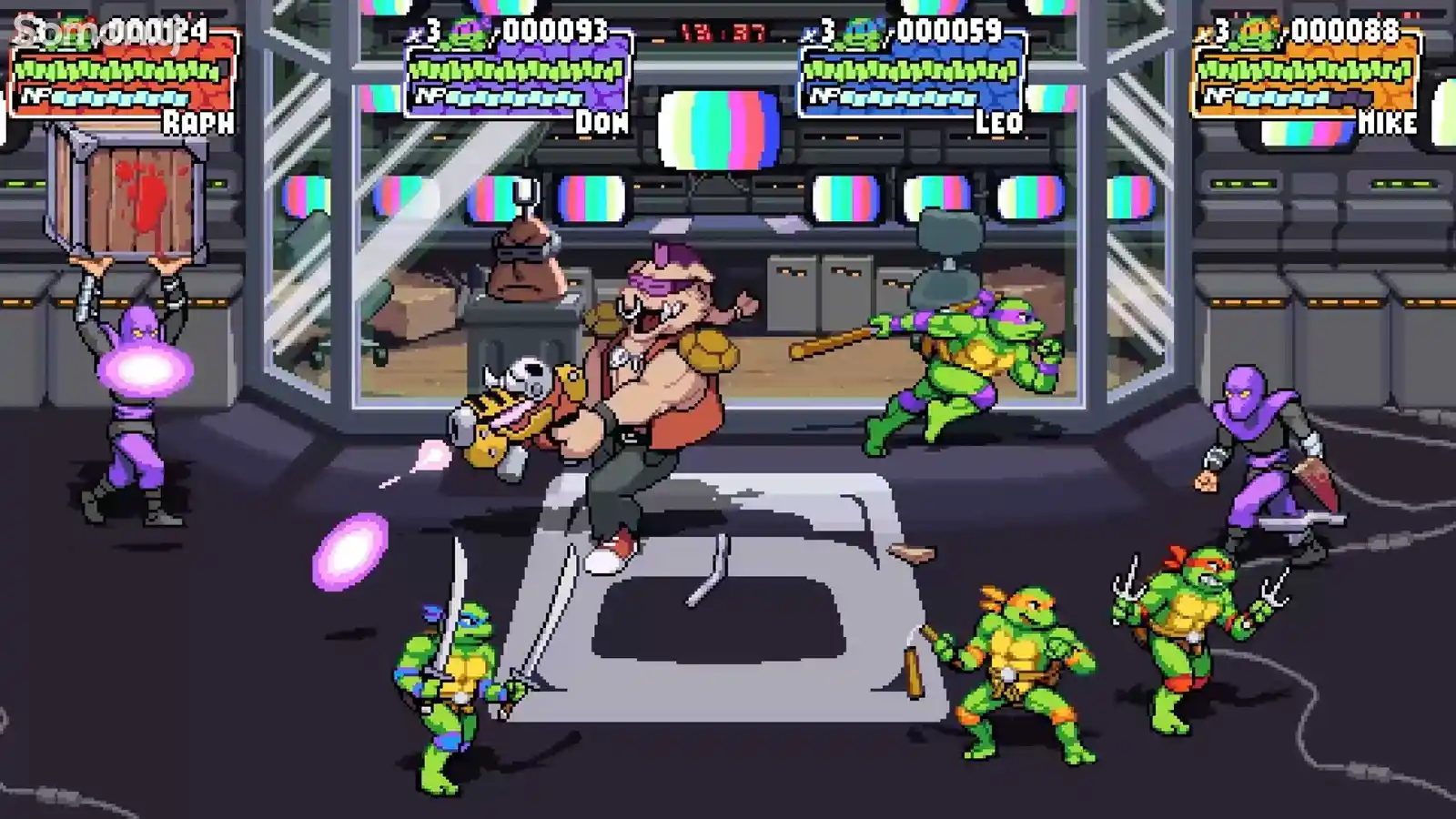 Игра Teenage Mutant Ninja Turtles Shredder's Revenge для PS4-6
