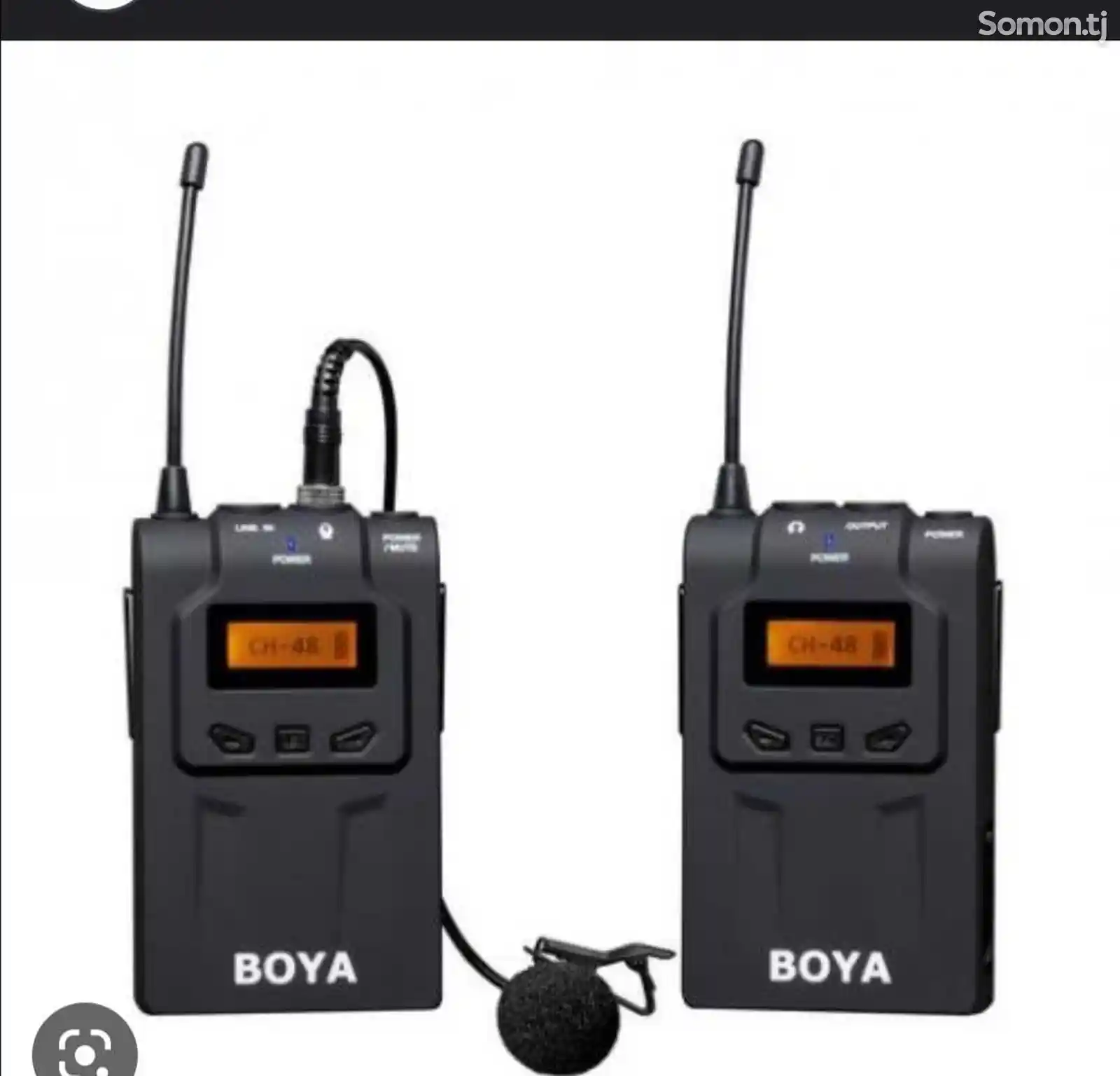 Boya BY-WM6 Беспроводной микрофон петличка-1