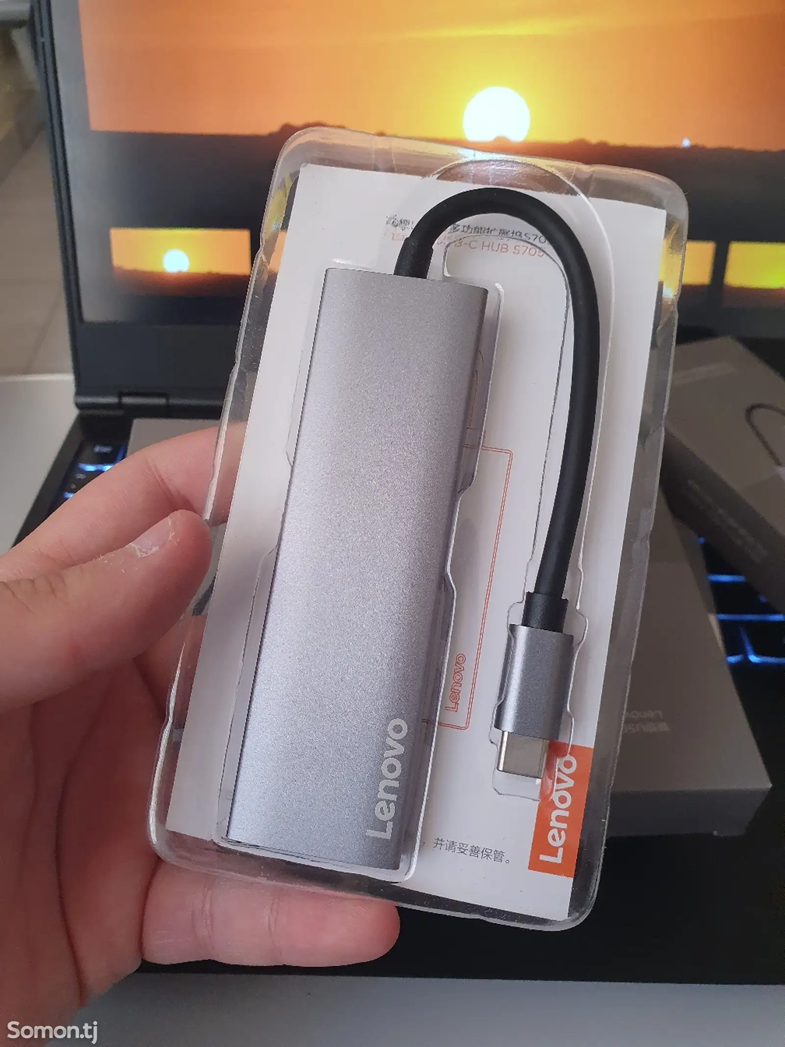 Док-станция Lenovo USB C 5 в 1 с 4K HDMI-1