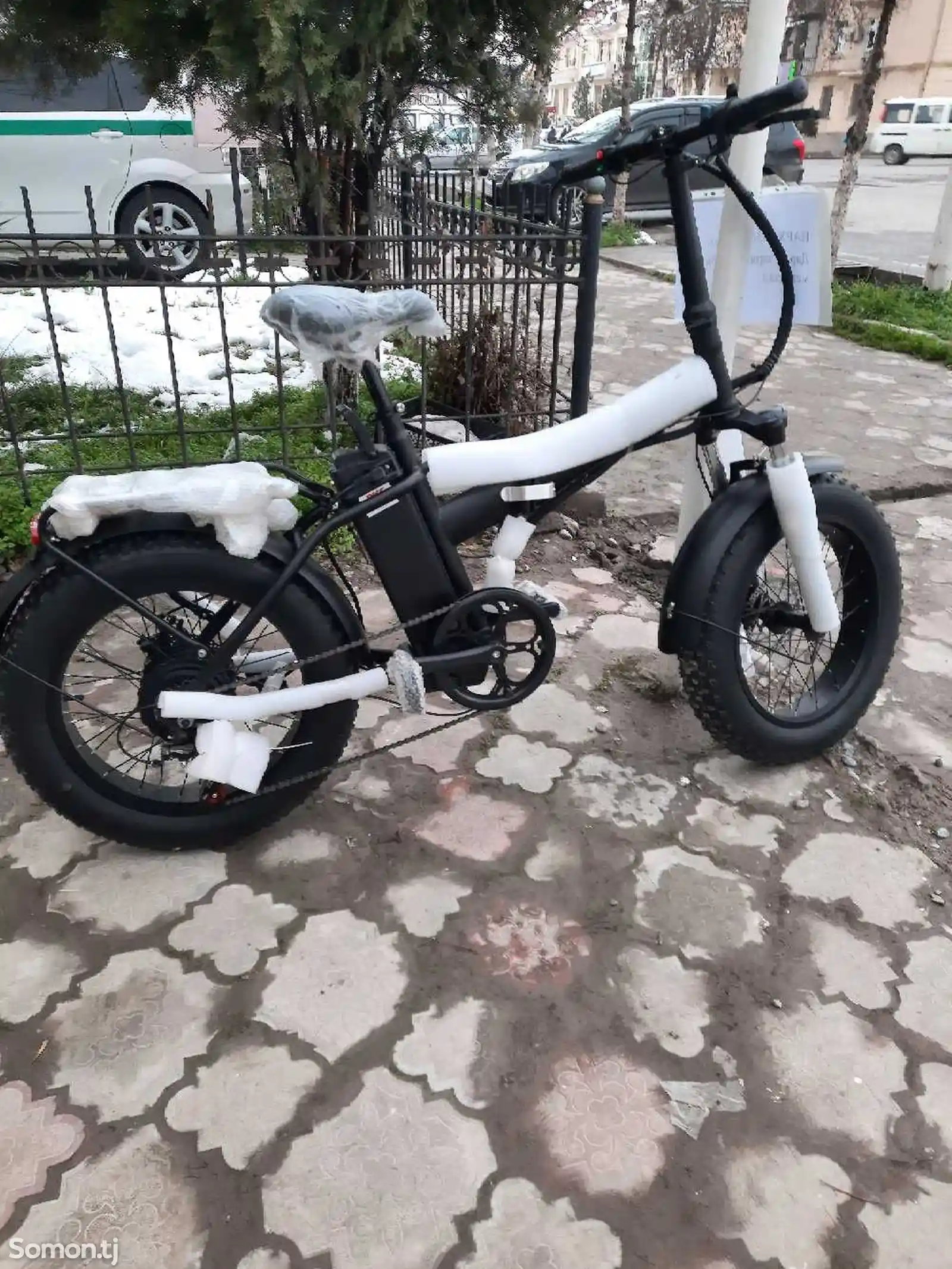 Горный Электро велосипед-3