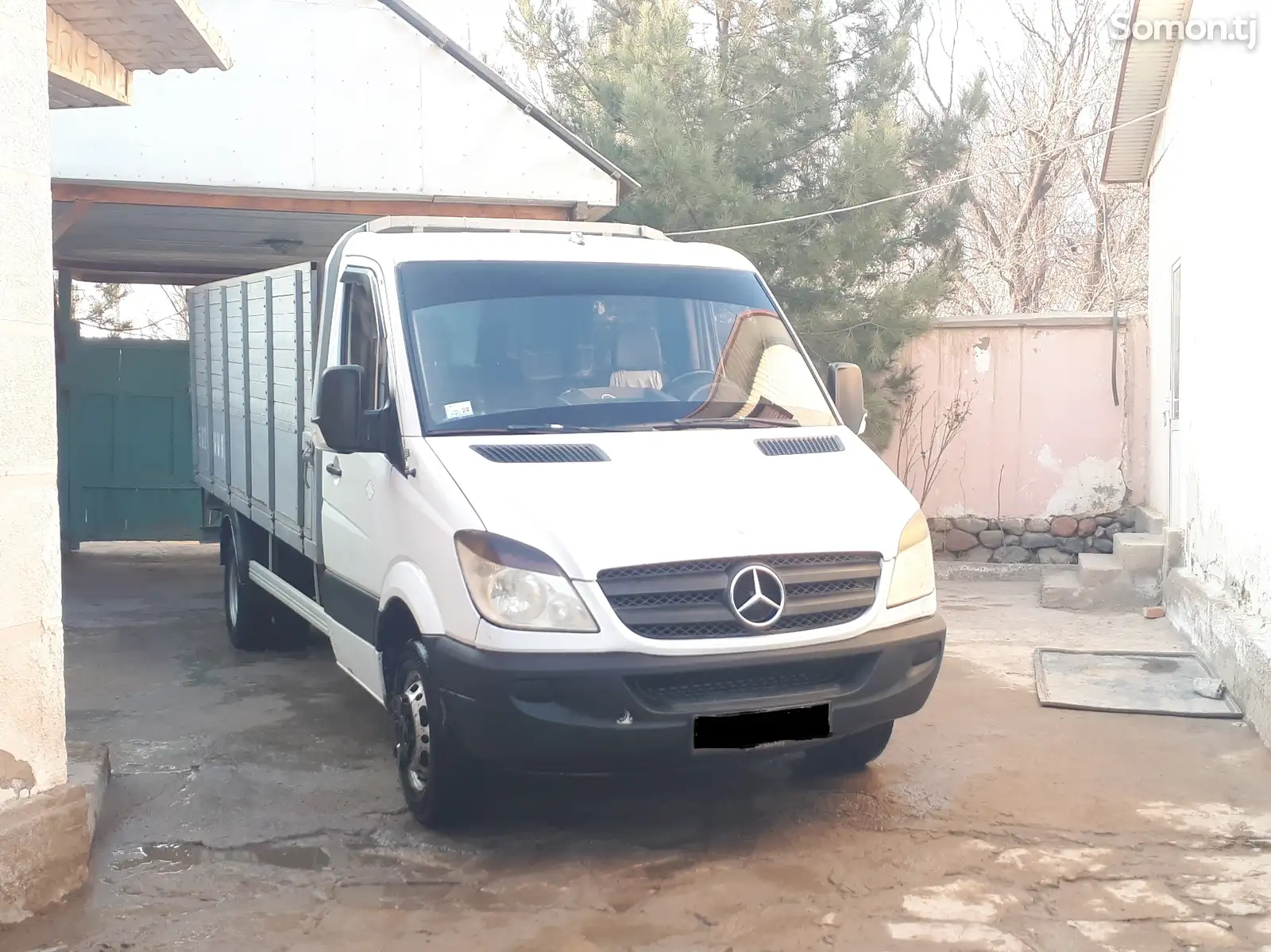 Бортовой автомобиль Mercedes-Benz Sprinter, 2008-1