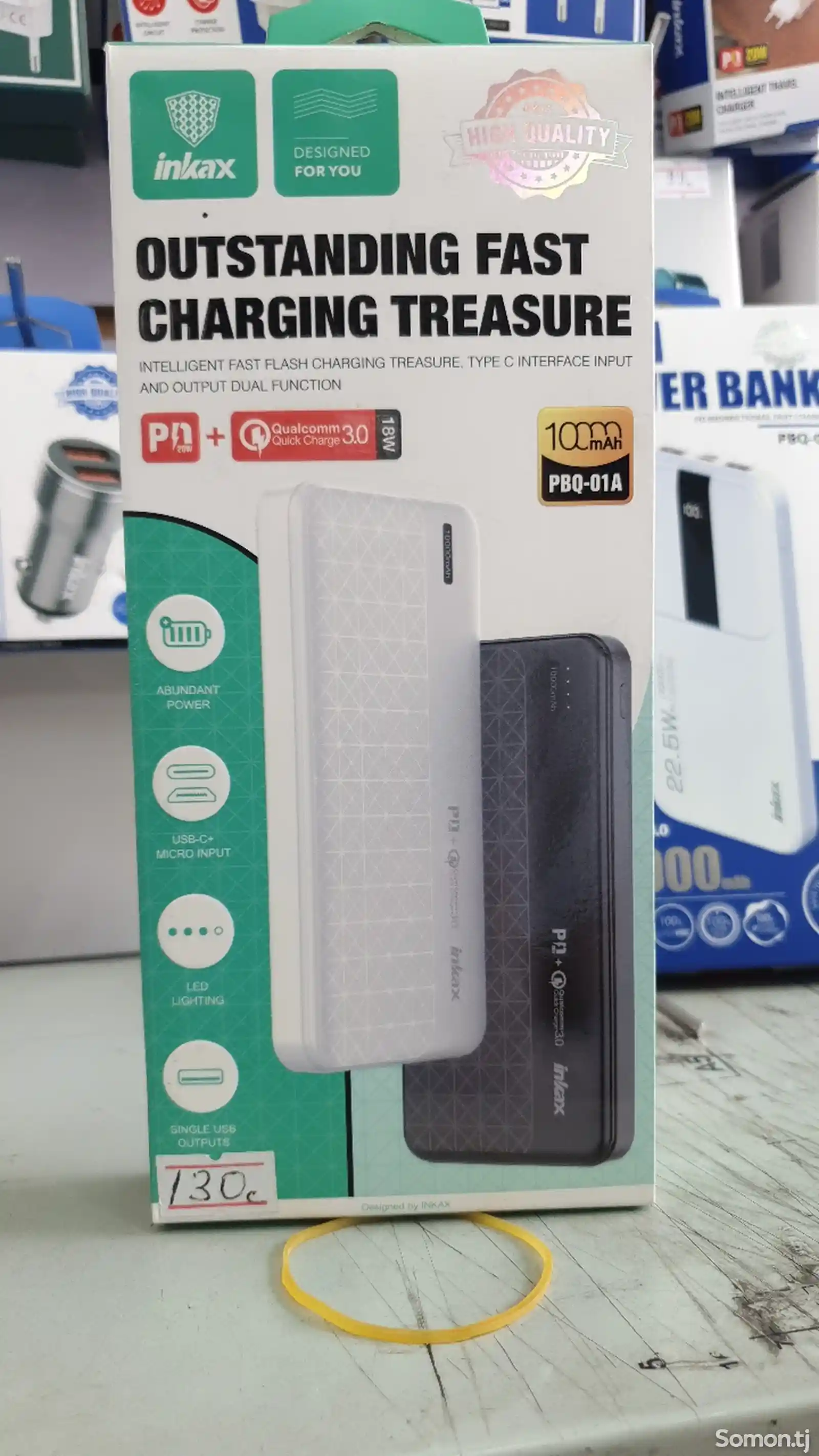 Внешний аккумулятор Power Bank Original 10 000mAh, 20 000mAh, 30 000mAh, 50 000mAh-8