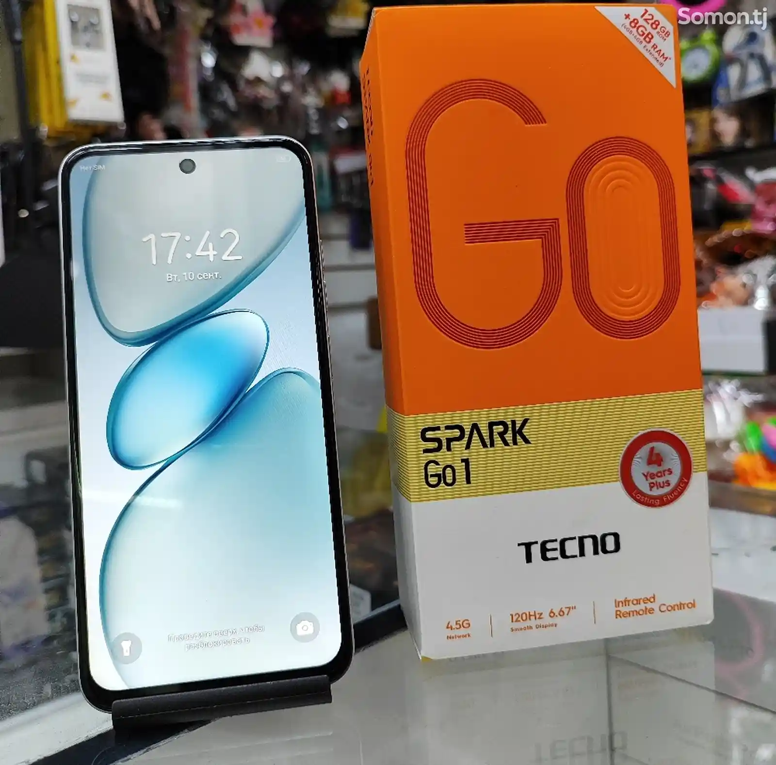 Tecno Spark Go 1 6/64Gb black-4