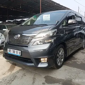 Toyota Vellfire, 2012