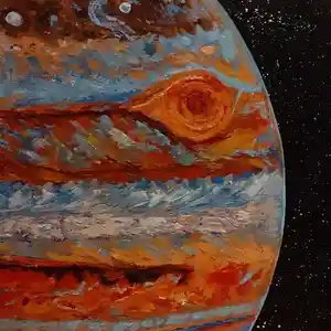 Картина Юпитер/космос