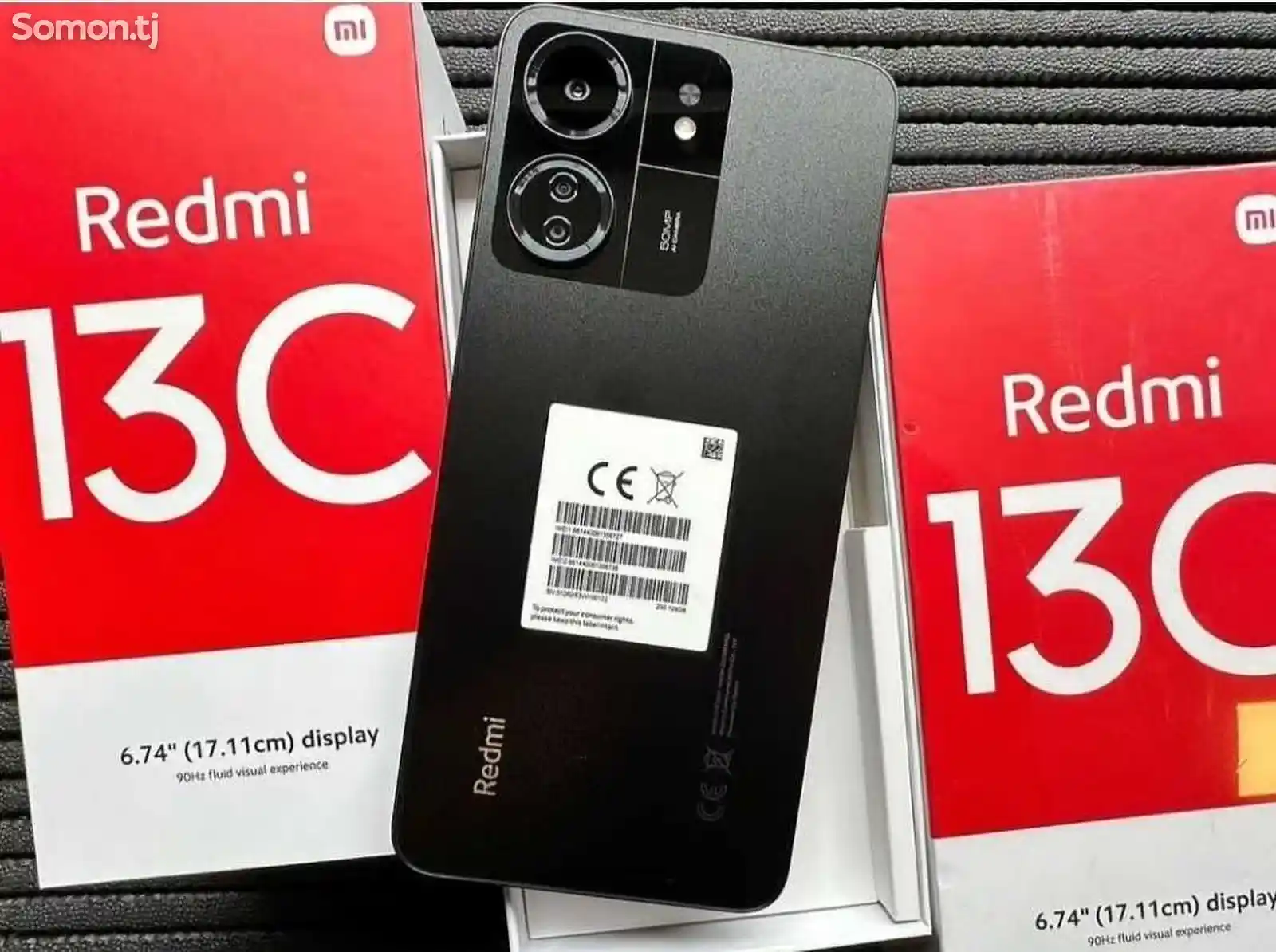 Xiaomi Redmi 13C 8+3/256Gb black-1