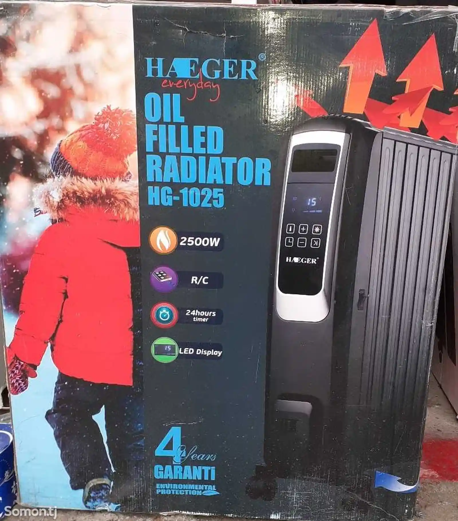 Радиатор Haeger 1025