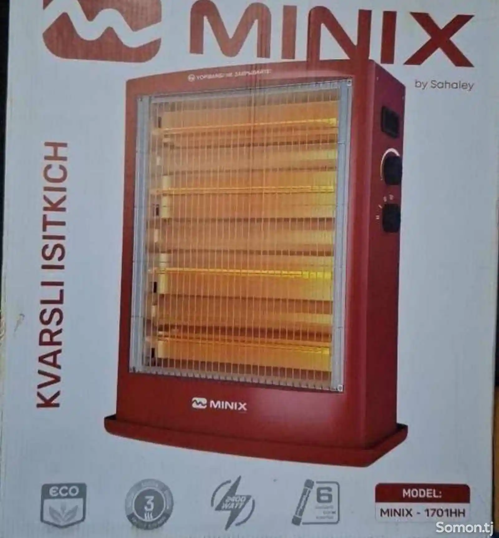 Печка спиральная Minex-1701-2