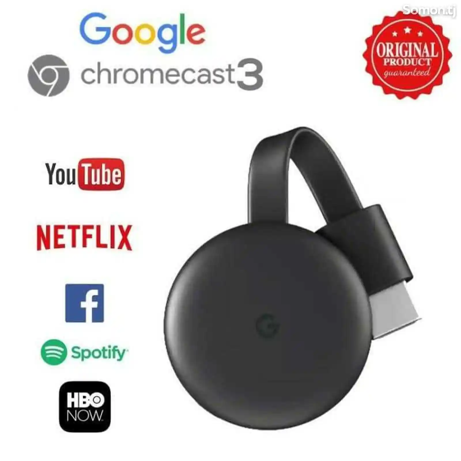 Медиаплеер Google Chromecast-4