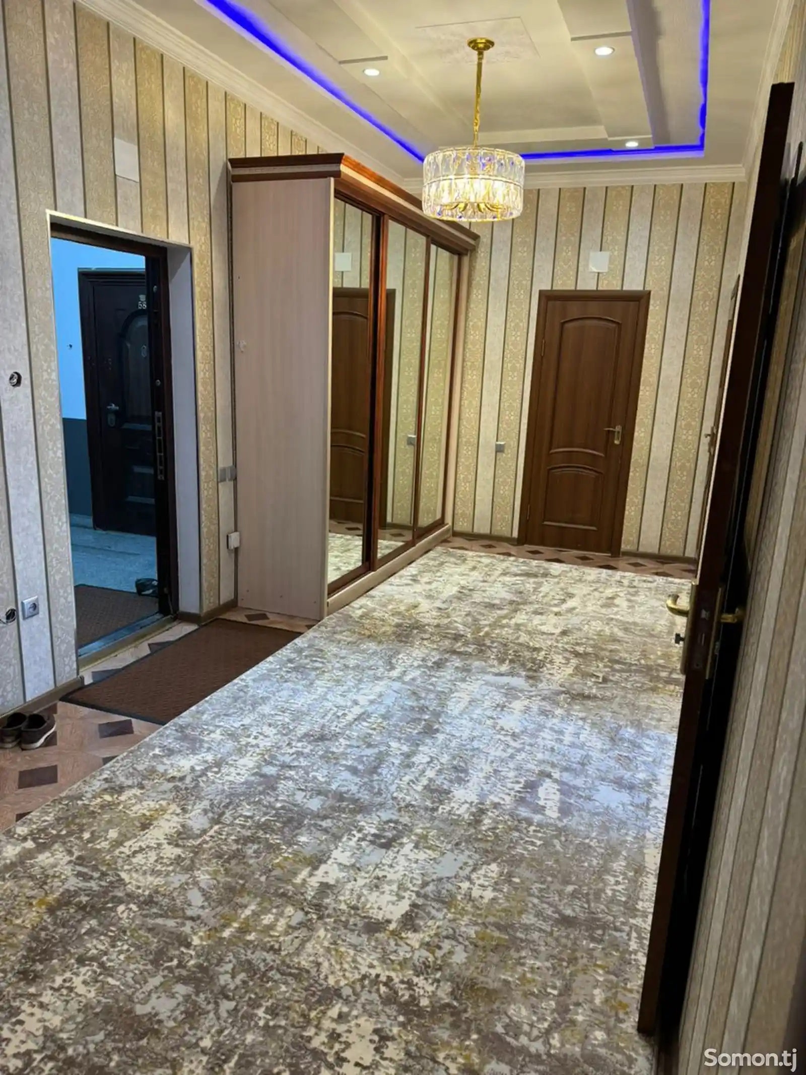 2-комн. квартира, 6 этаж, 101м², Сомони-11