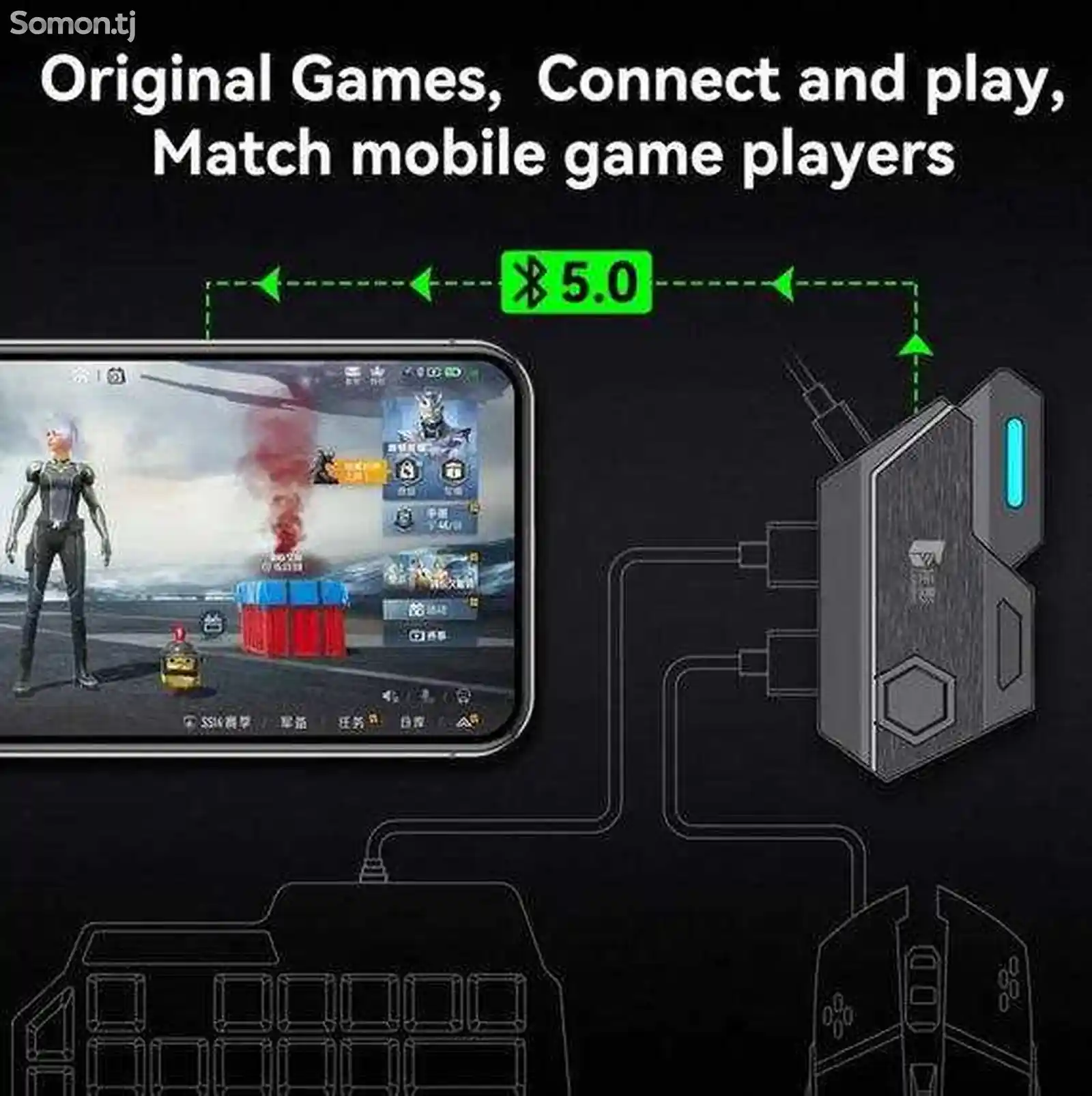 Комплект для мобильных игр Mobile Game Combo Pack 4in1-8