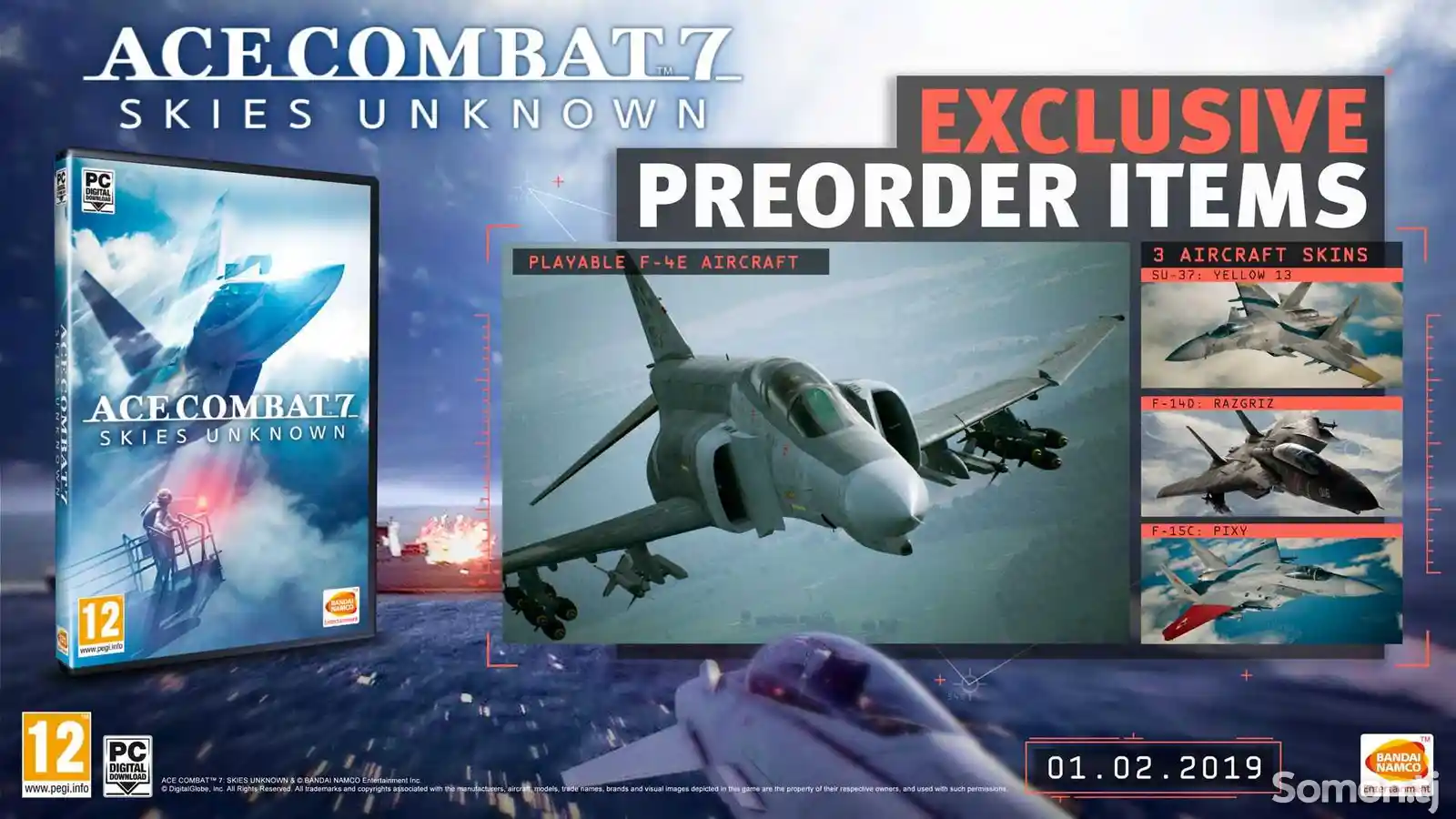 Игра Ace Combat 7 Skies Unknown Deluxe Edition для Sony PS4-3