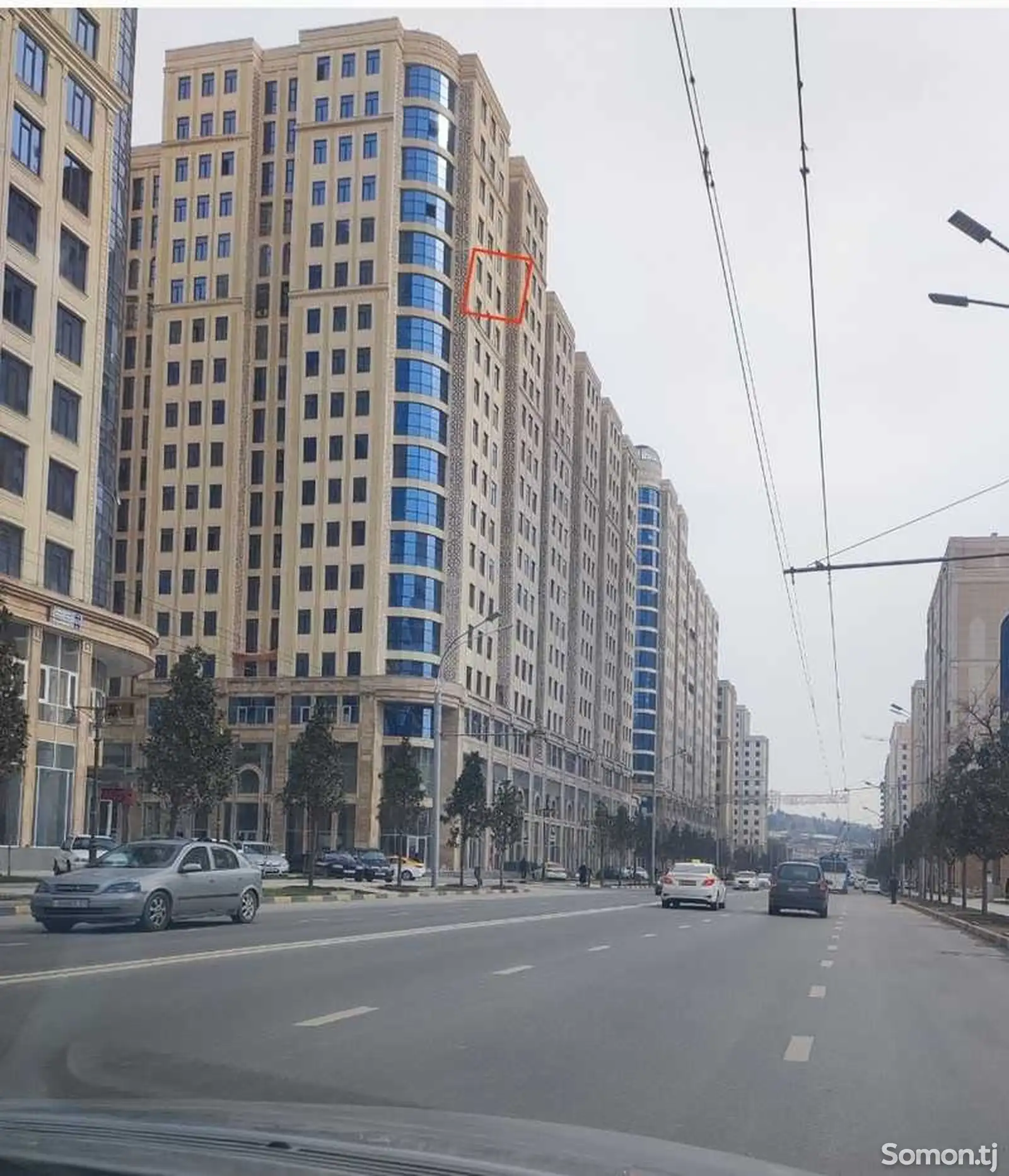 2-комн. квартира, 13 этаж, 78м², н.Шохмансур, кучаи Айни-1