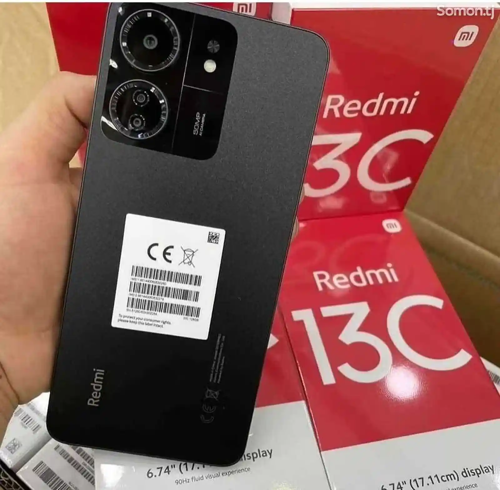 Xiaomi Redmi 13C 8+3/256Gb black-6