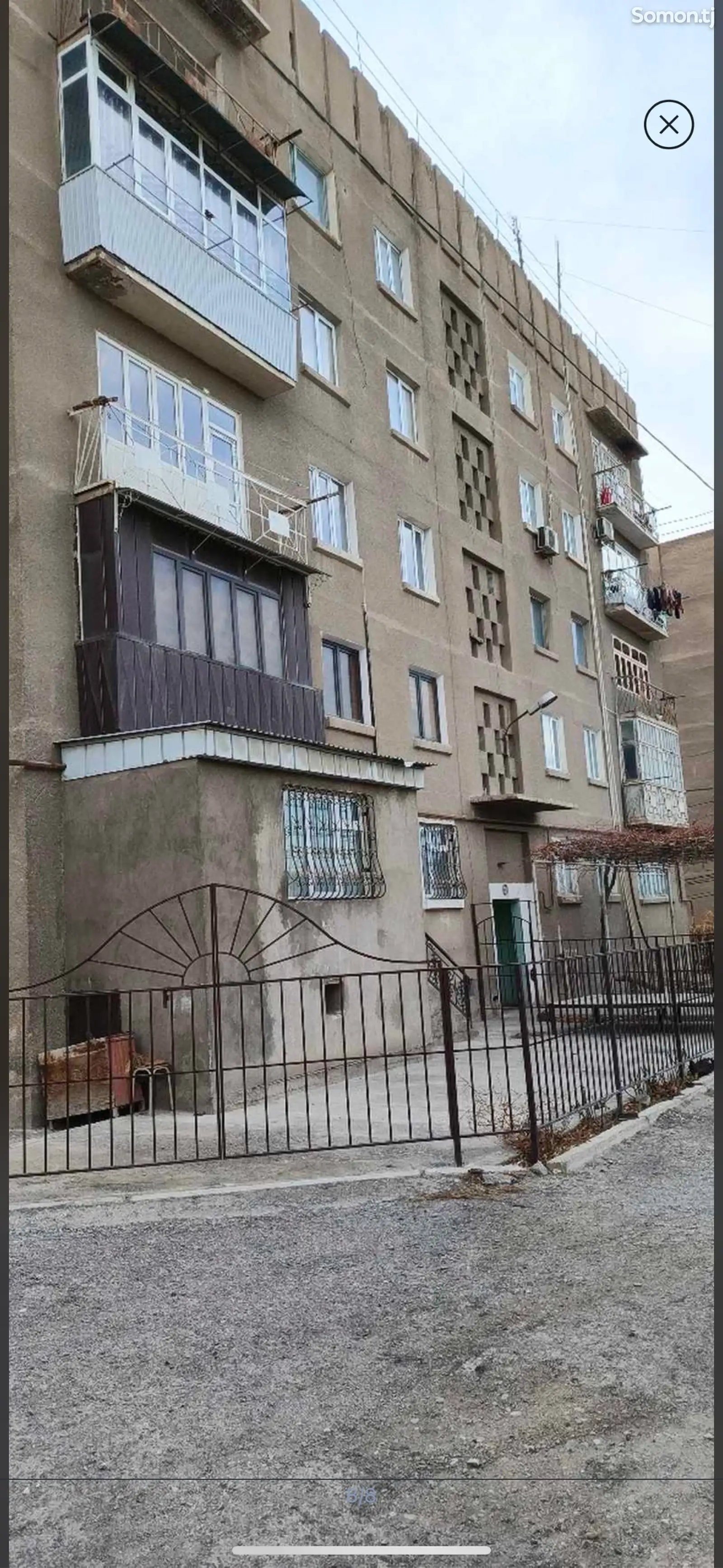 3-комн. квартира, 5 этаж, 65 м², ул.Исмоили Сомони 153-1