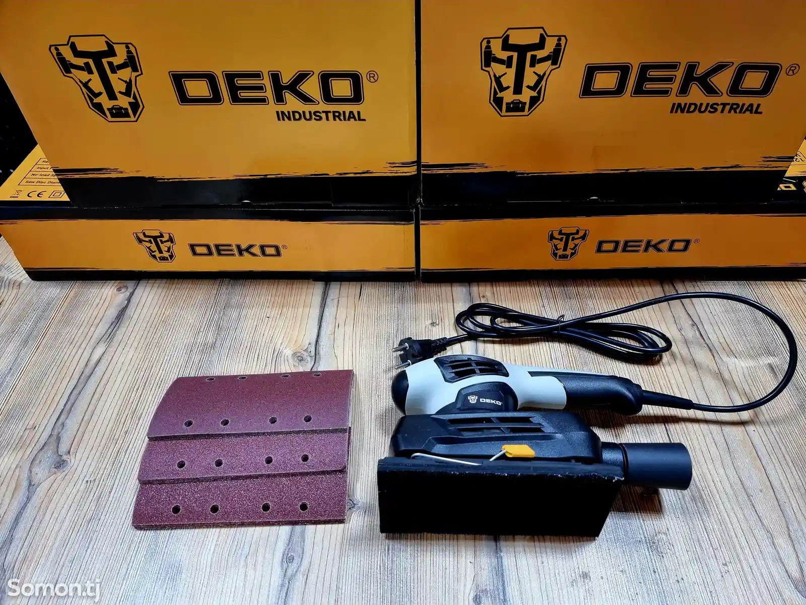 Шлифовальный станок 160W Deko DKFS16Q1-3