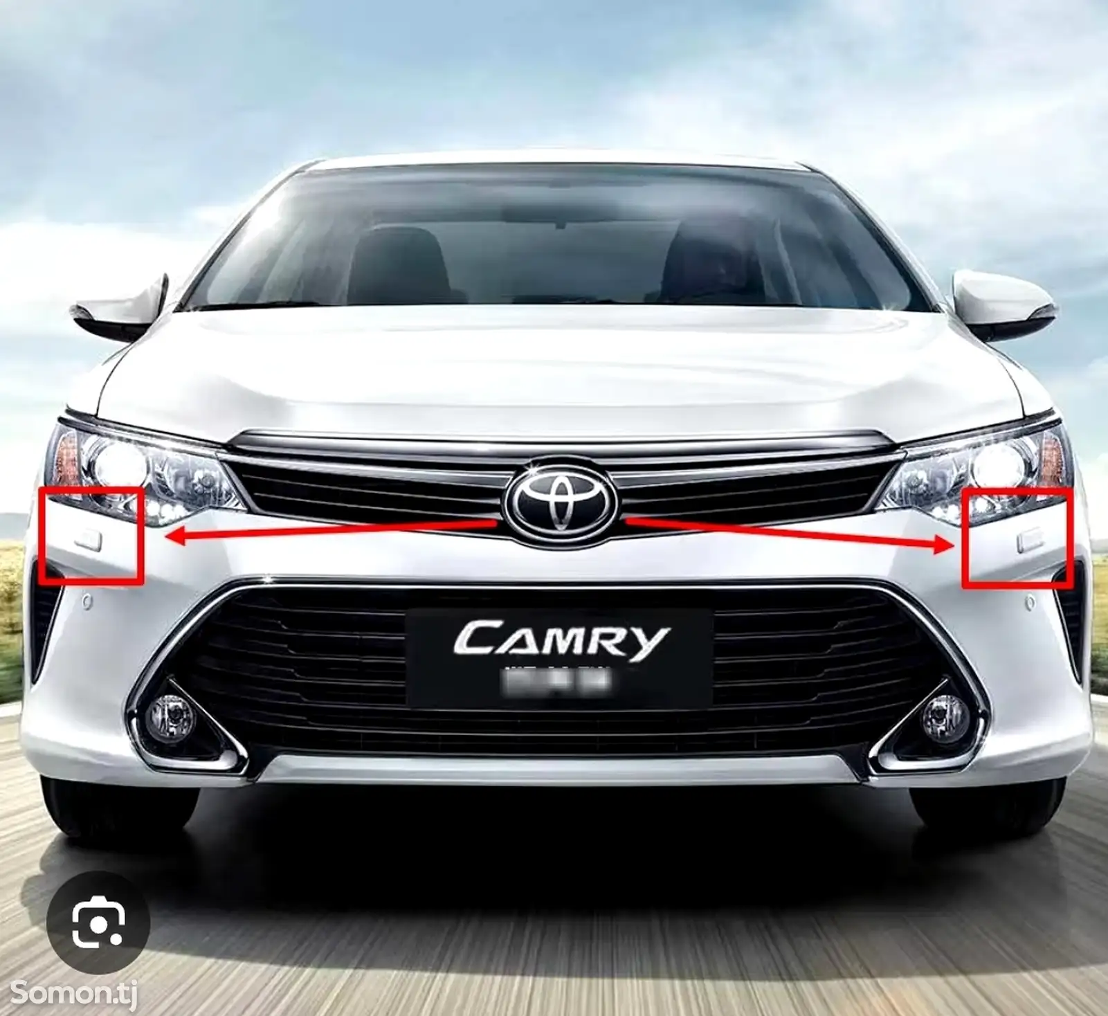 Обманка омыватель от tayota camry 2017