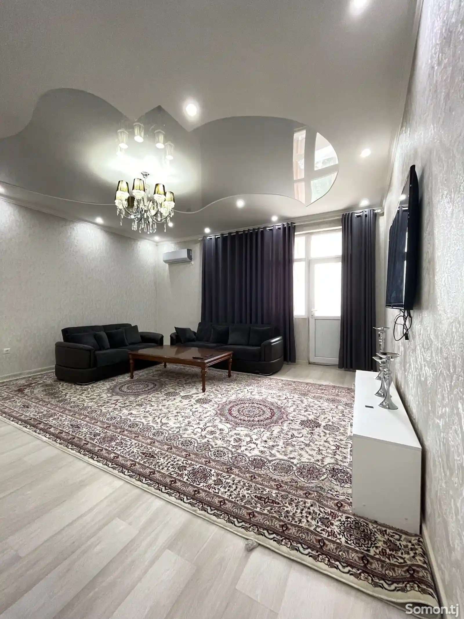 3-комн. квартира, 8 этаж, 100 м², Дом печати, Сомони-4