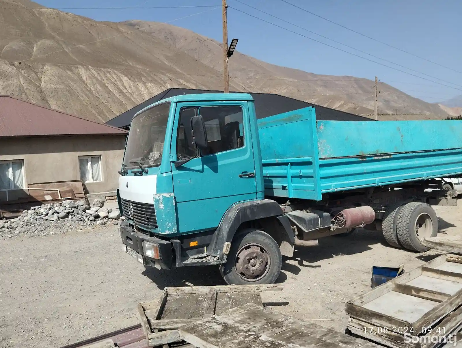 Самосвал Mercedes-Benz 814, 1986-1