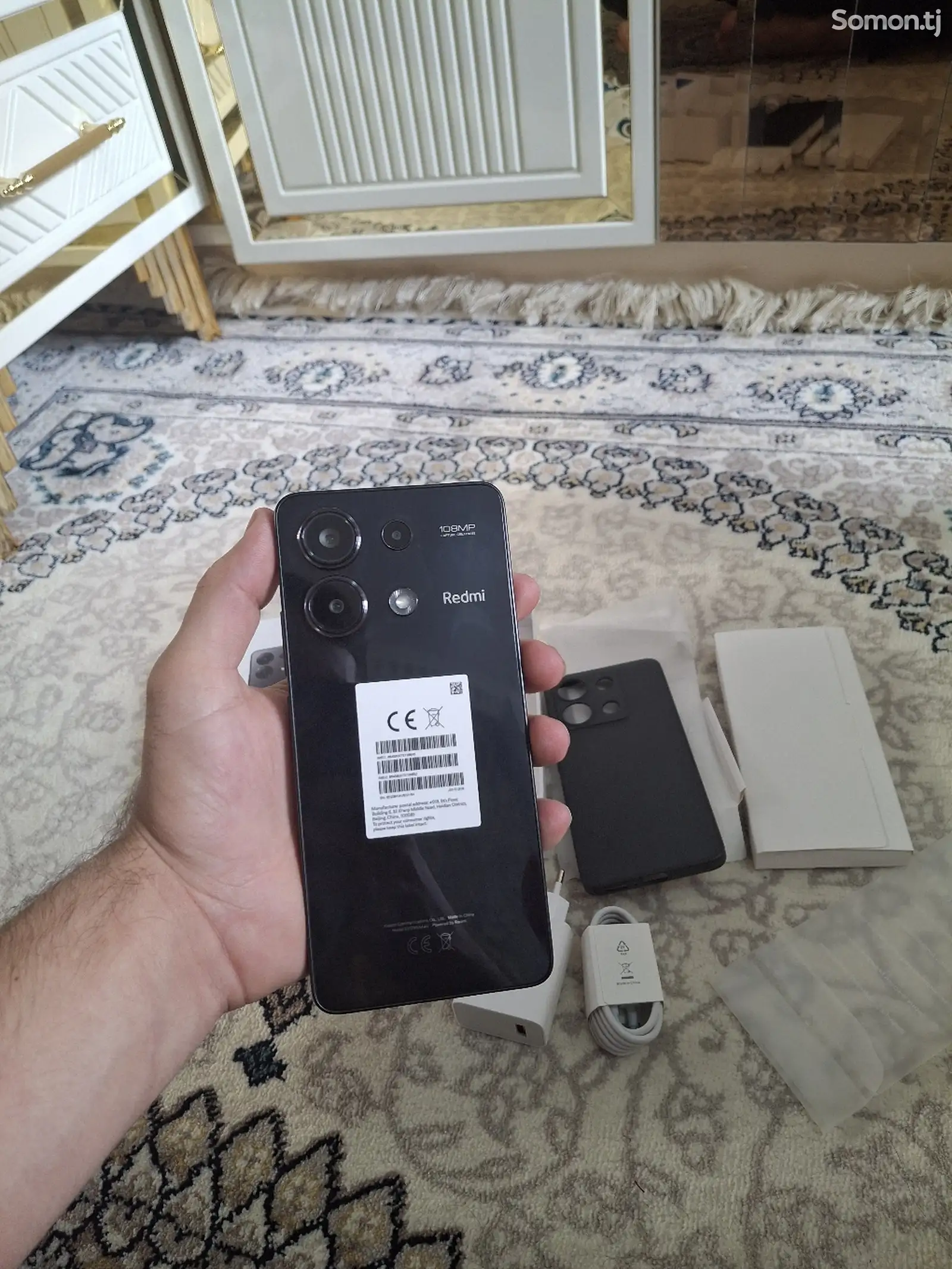 Xiaomi Redmi Note 13 Black 6/128Gb-1