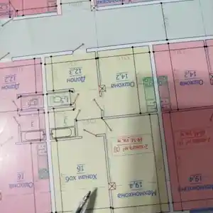 2-комн. квартира, 2 этаж, 69 м², поворот фабрики