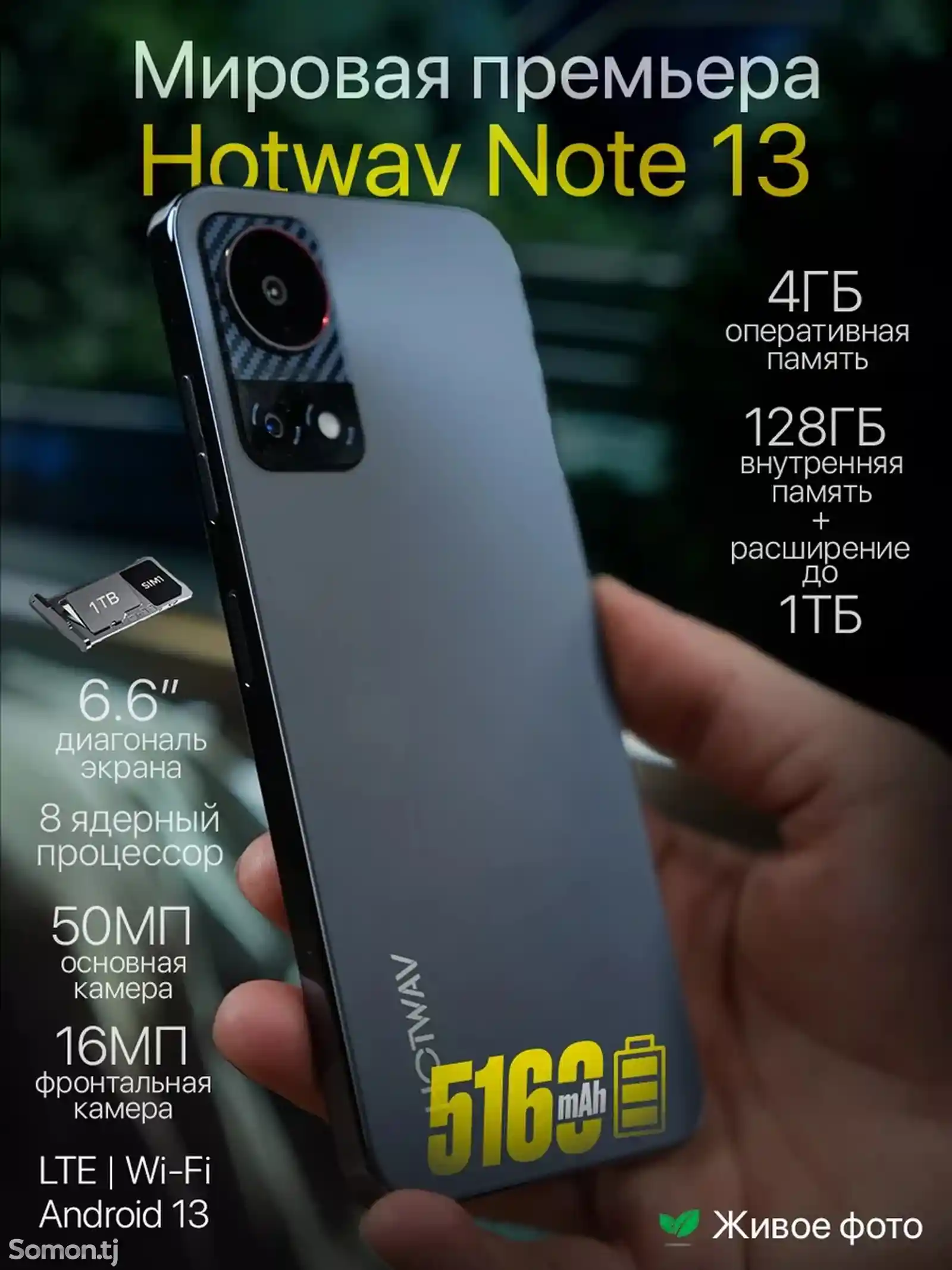 Hotwav Note 13 4/128gb Global version-1