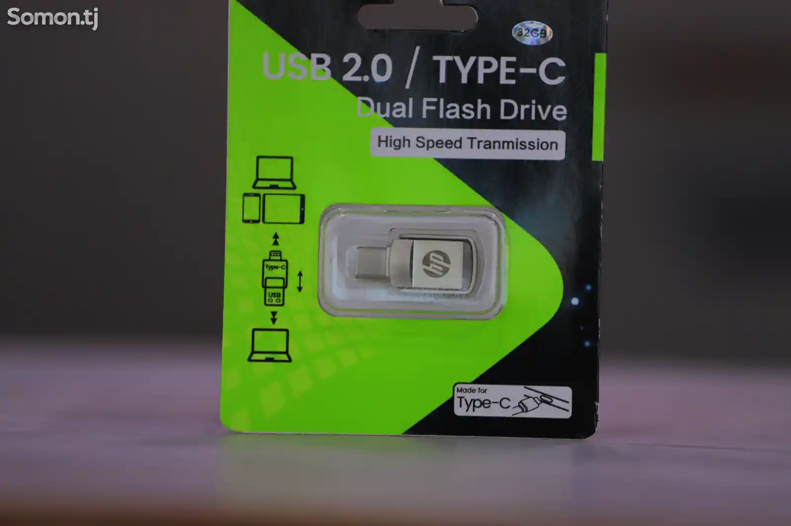 Флеш карта Hp OTG 32gb-2