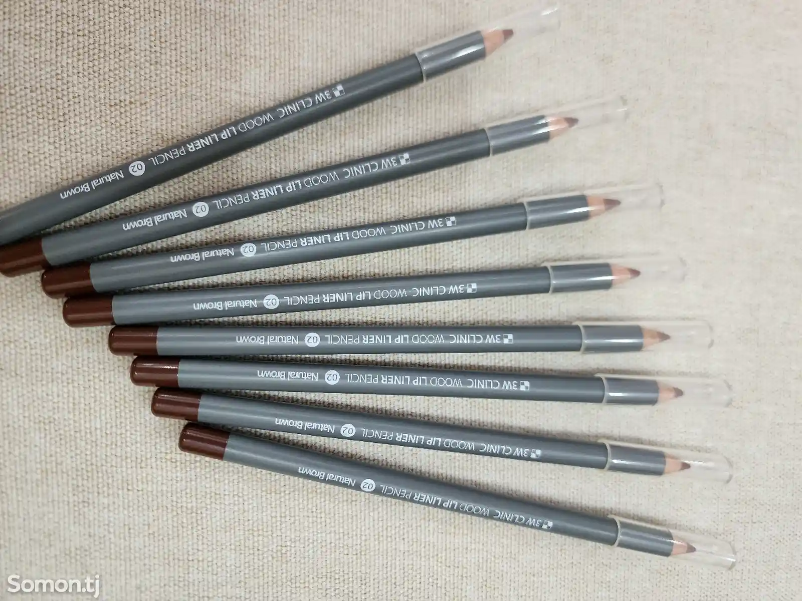 Корейский Контур для губ деревянный ЗW Clinik Wood Lip Liner Pencil тон 02