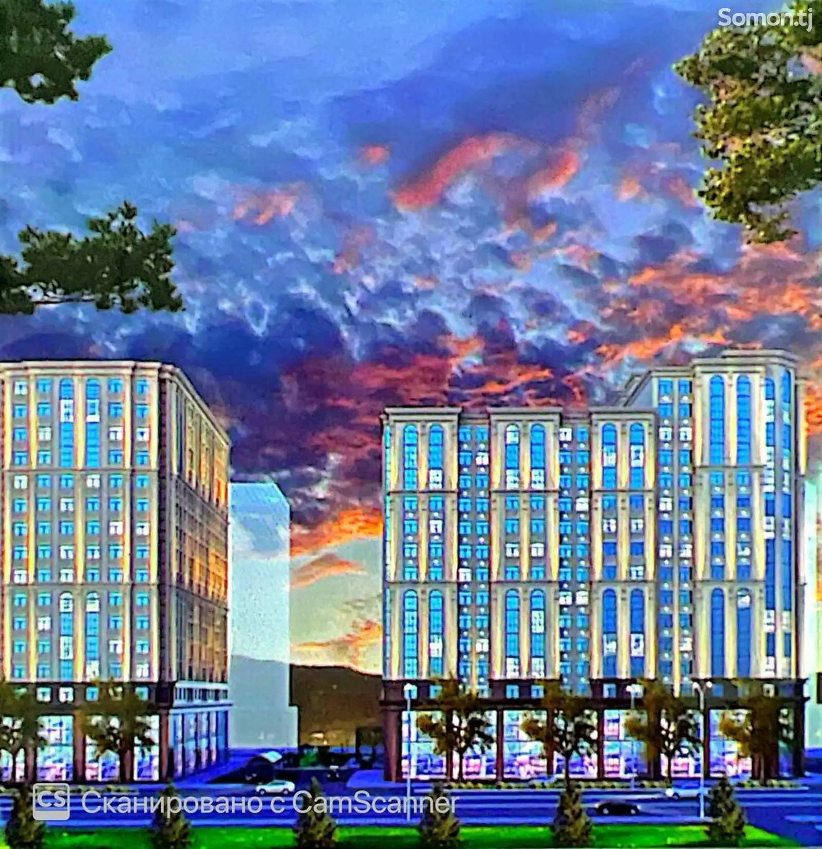 3-комн. квартира, 10 этаж, 115 м², Сино-1