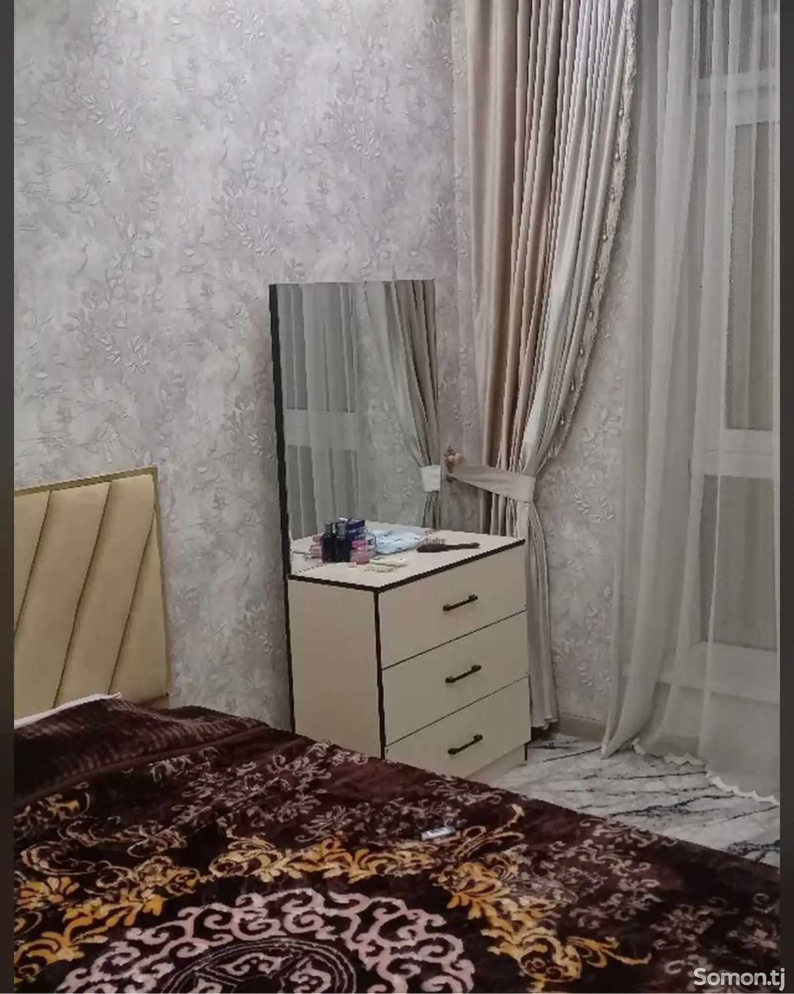 2-комн. квартира, 13 этаж, 64м², созидание айни-1