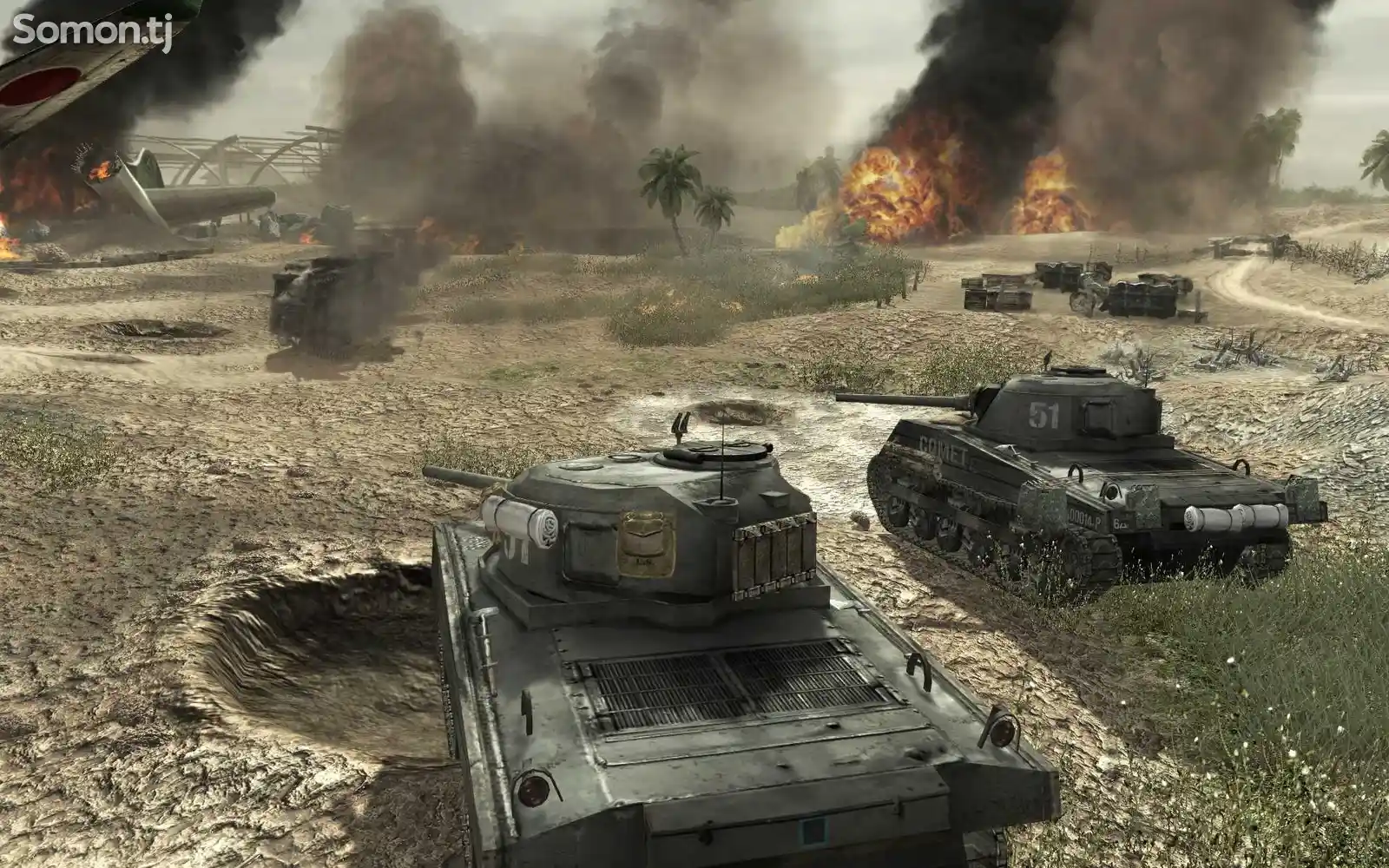 Игра Call of Duty-World at war для компьютера-пк-pc-3