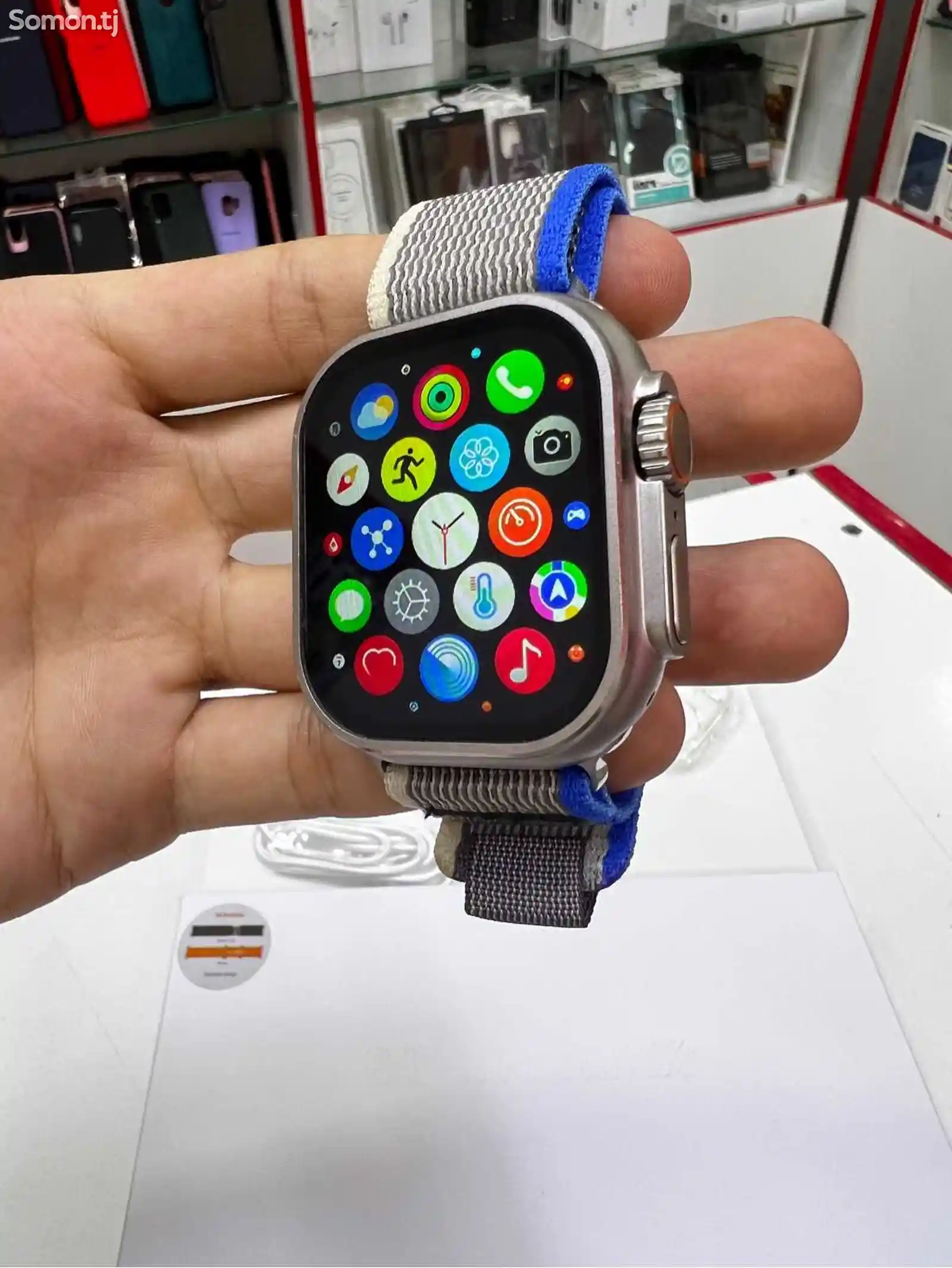 Смарт часы Apple Watch ultra lux copy - люксовая копия-2