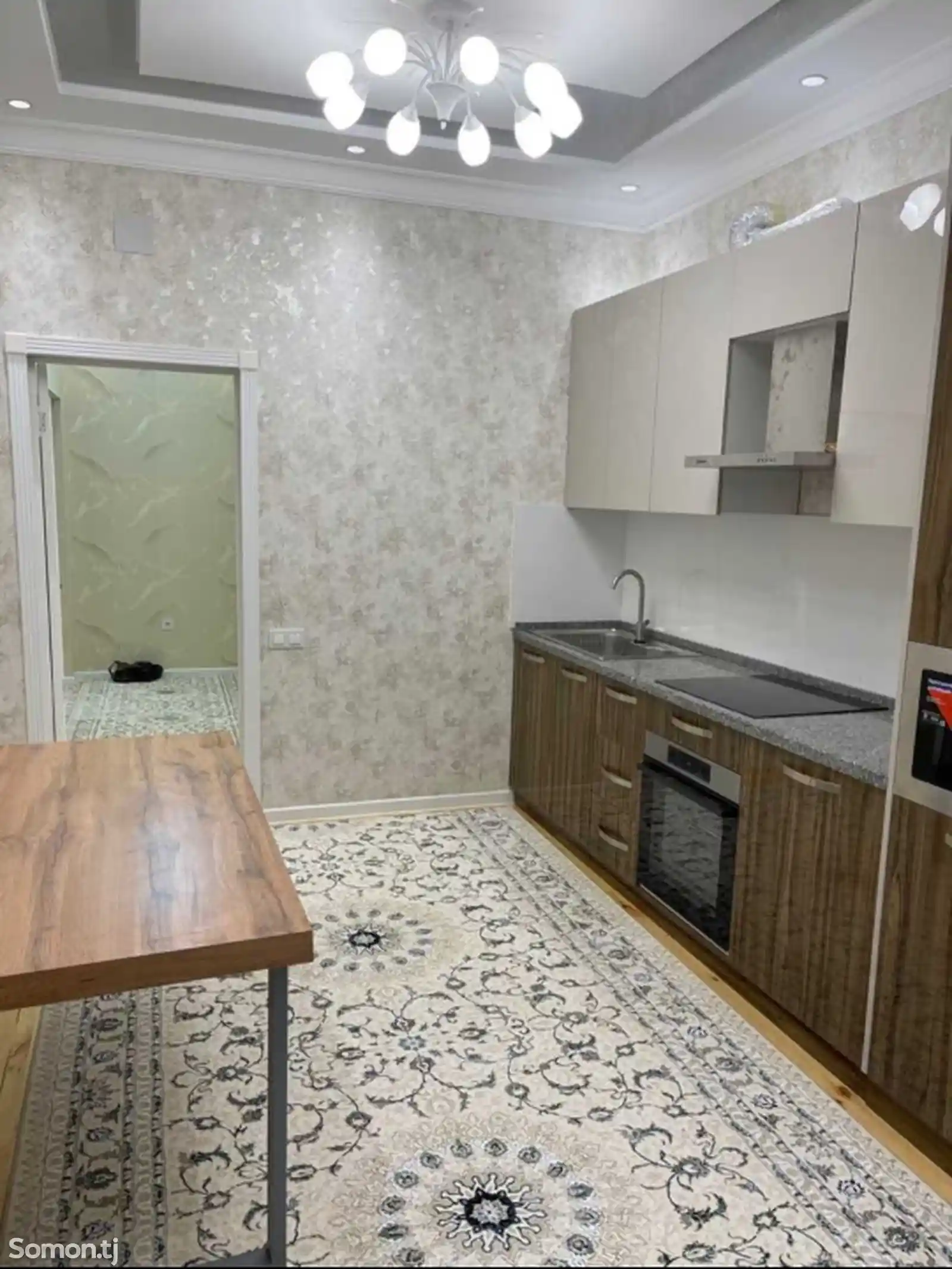 3-комн. квартира, 5 этаж, 96м², Сомони-12