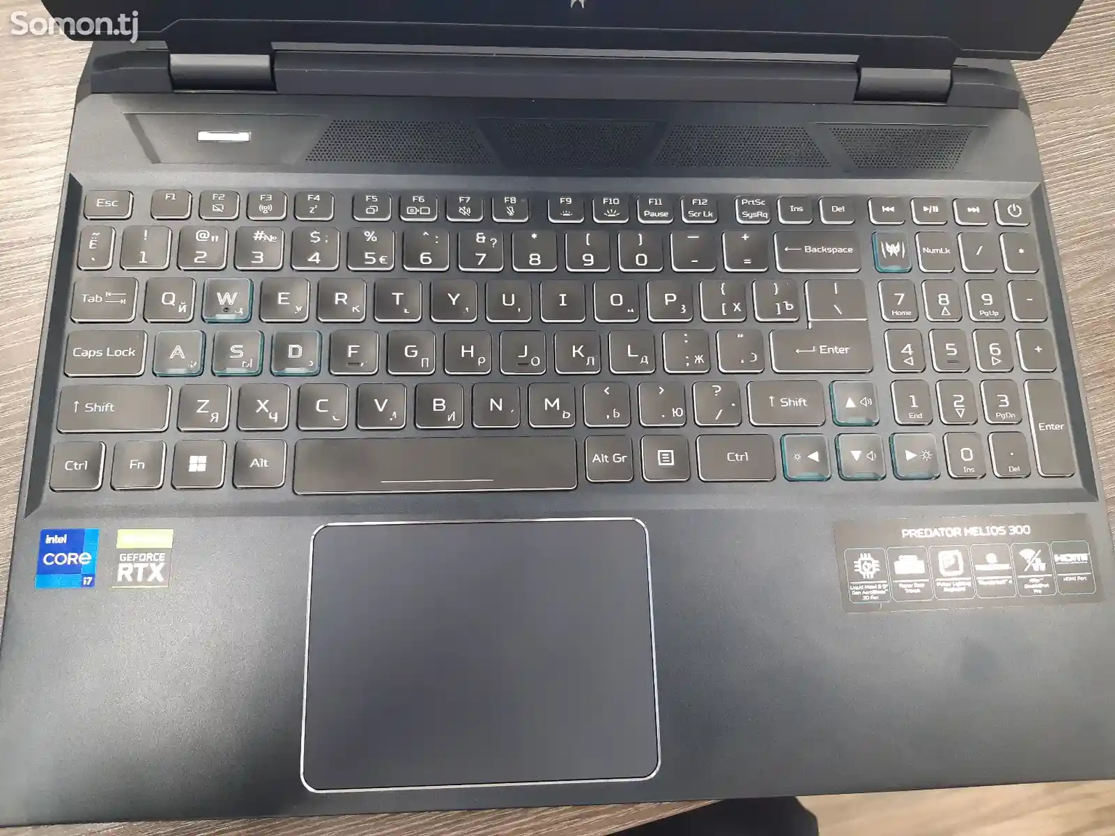 Ноутбук Acer predator helios 300-5