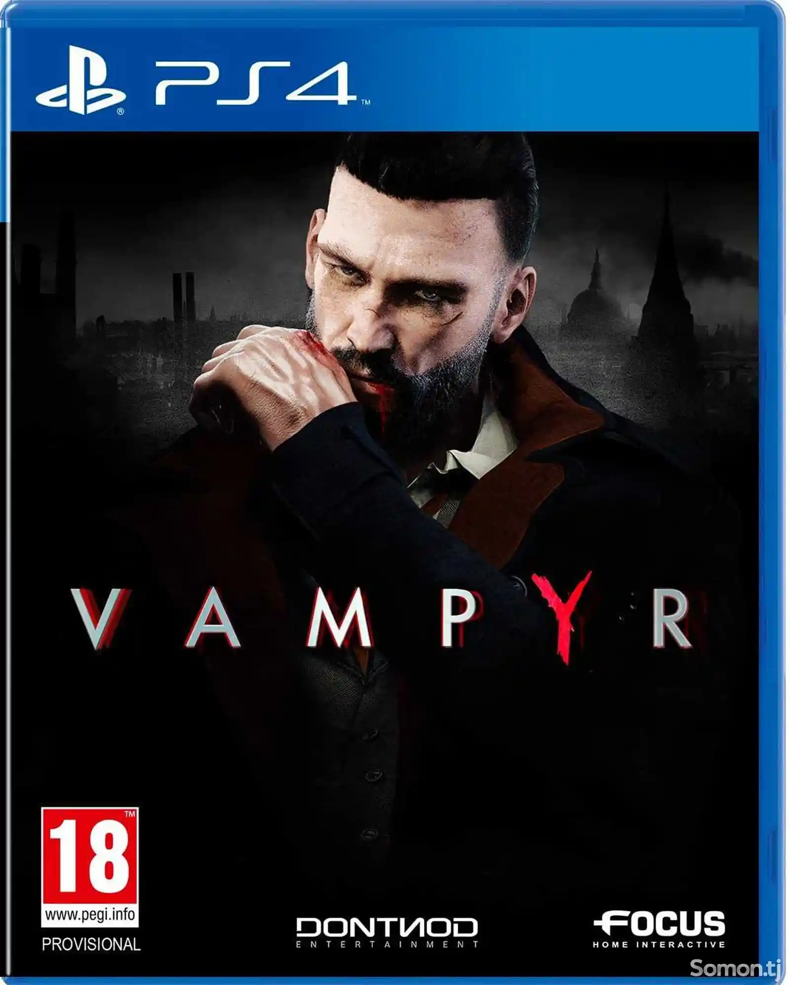 Игра Vampyr для PS-4 / 5.05 / 6.72 / 7.02 / 7.55 / 9.00 /