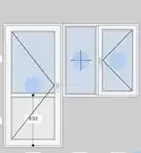 Пластиковые окна и двери на заказ-2
