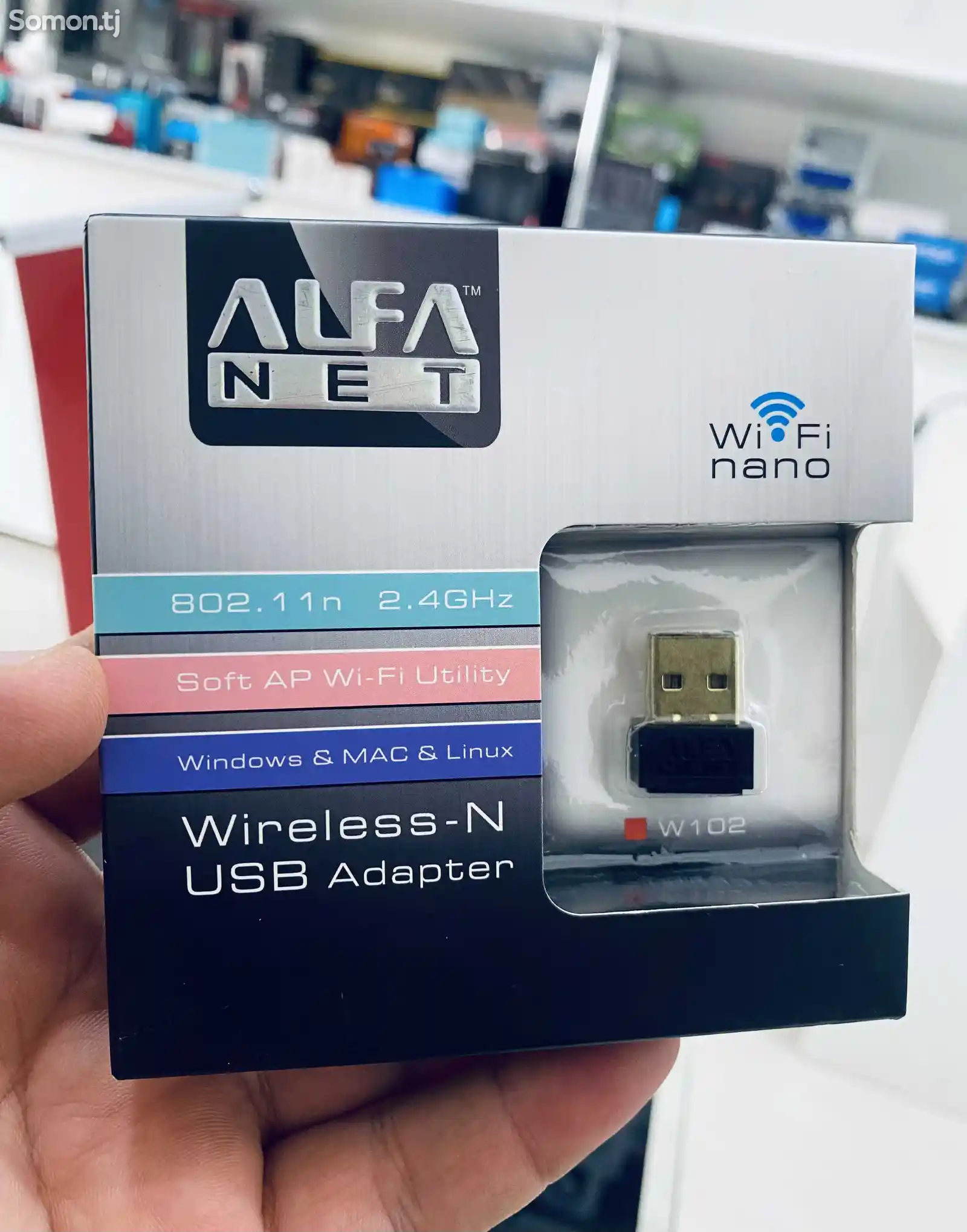Aдаптер Wi-Fi ALFA-W102