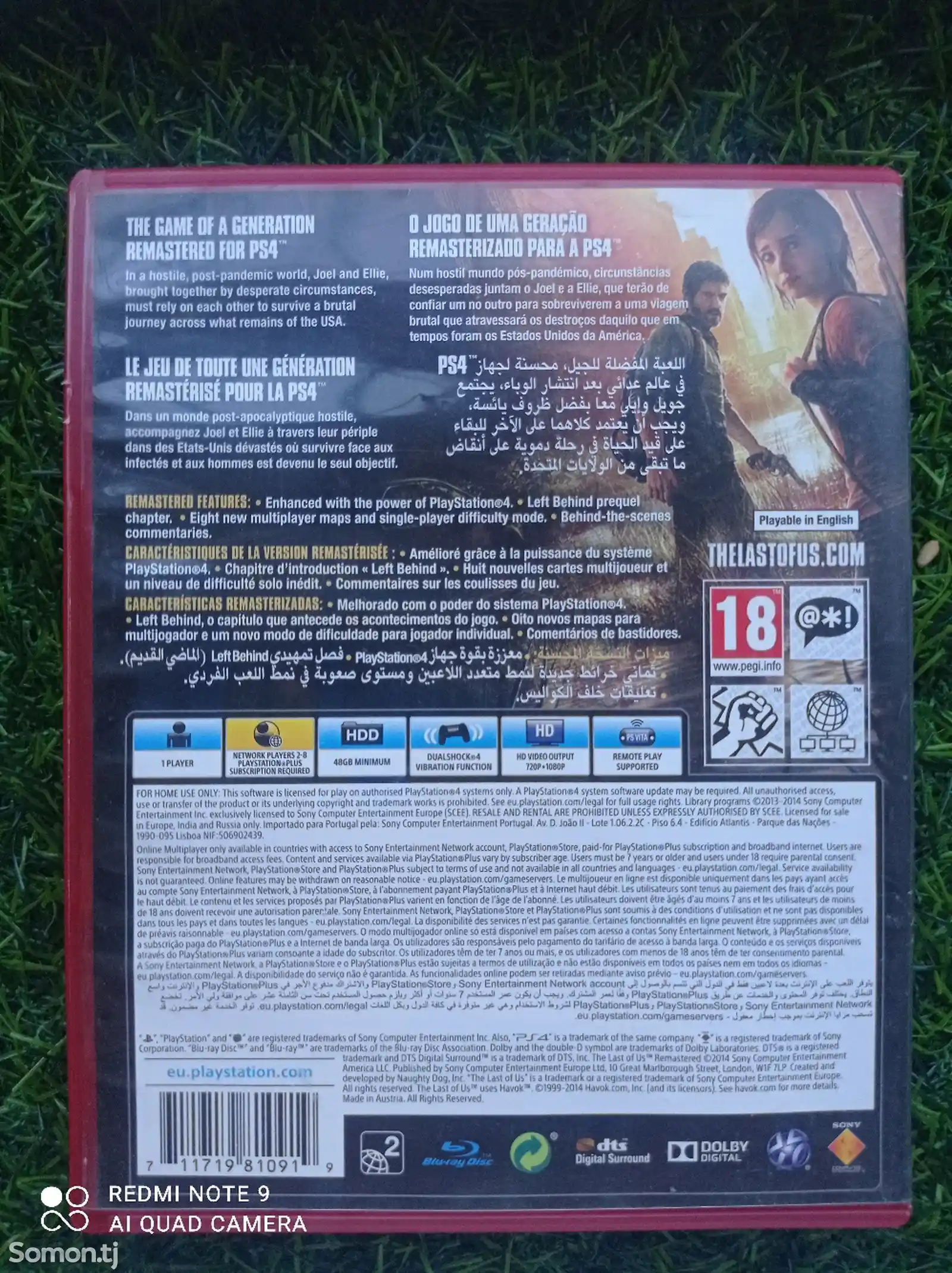 Игра The Last of Us Remastered для PS4-2