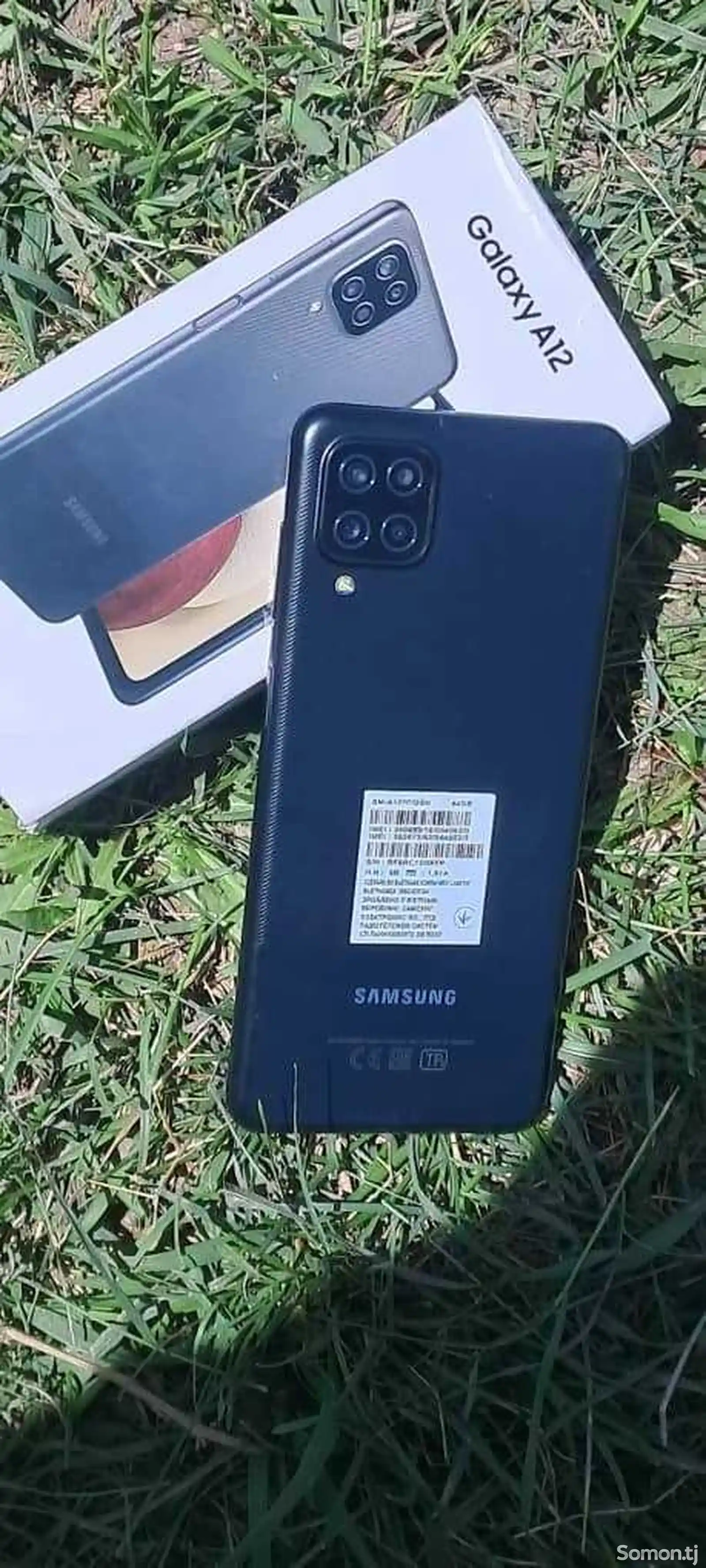 Samsung Galaxy A12, 64 gb, Black-1