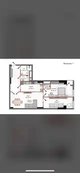 3-комн. квартира, 14 этаж, 91 м², Шохмансур-5