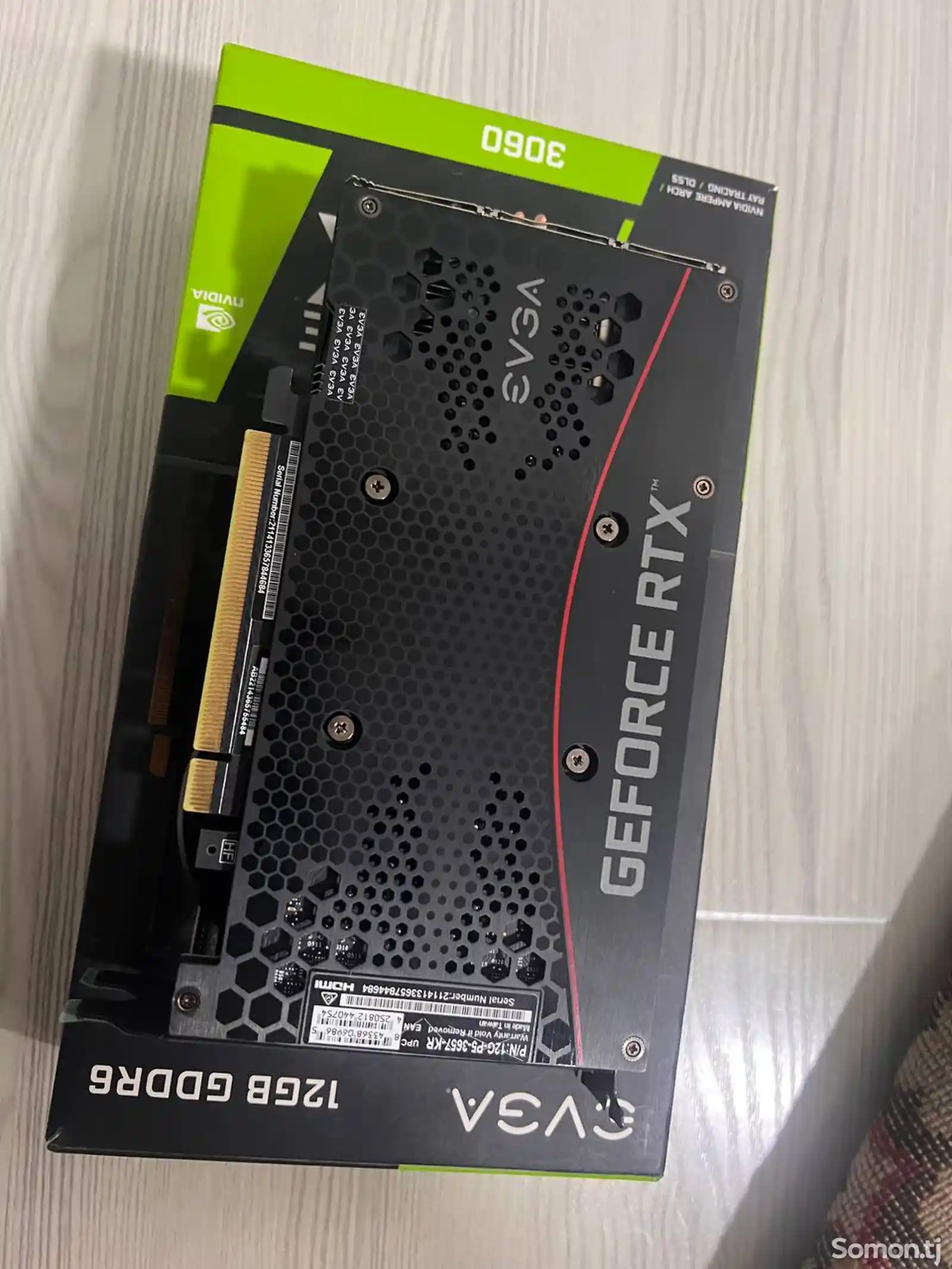 Видеокарта GeForce RTX 3060 12gb ddr6-3