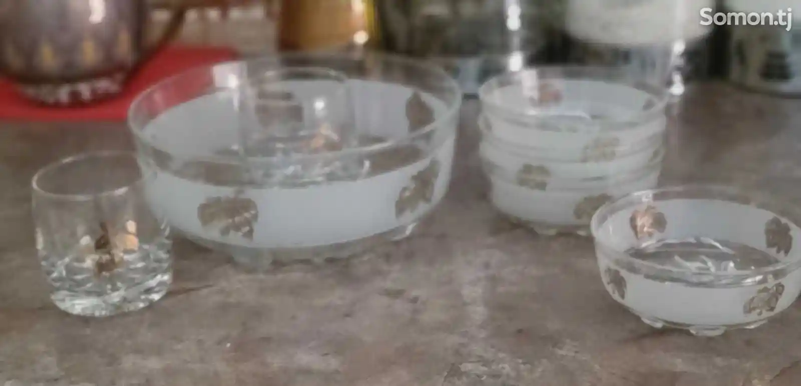 Комплект стеклянной посуды-4