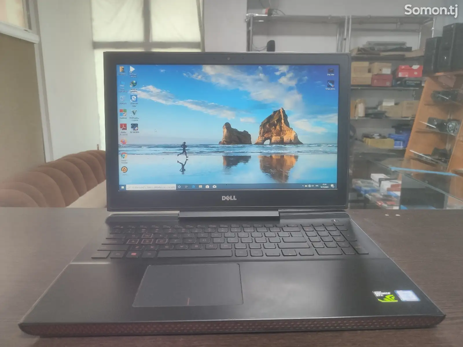 Ноутбук Dell core i5-6300HQ GTX 4GB RAM 8GB-5