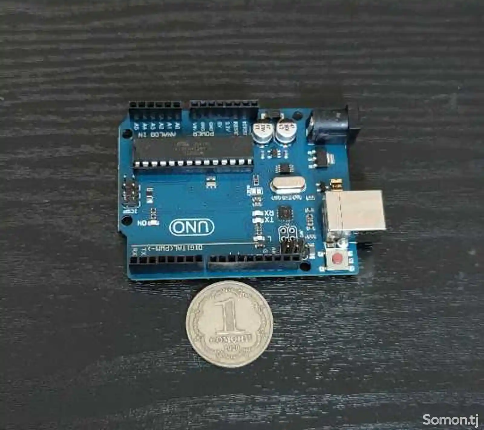 Arduino UNO с DIP микроконтроллером