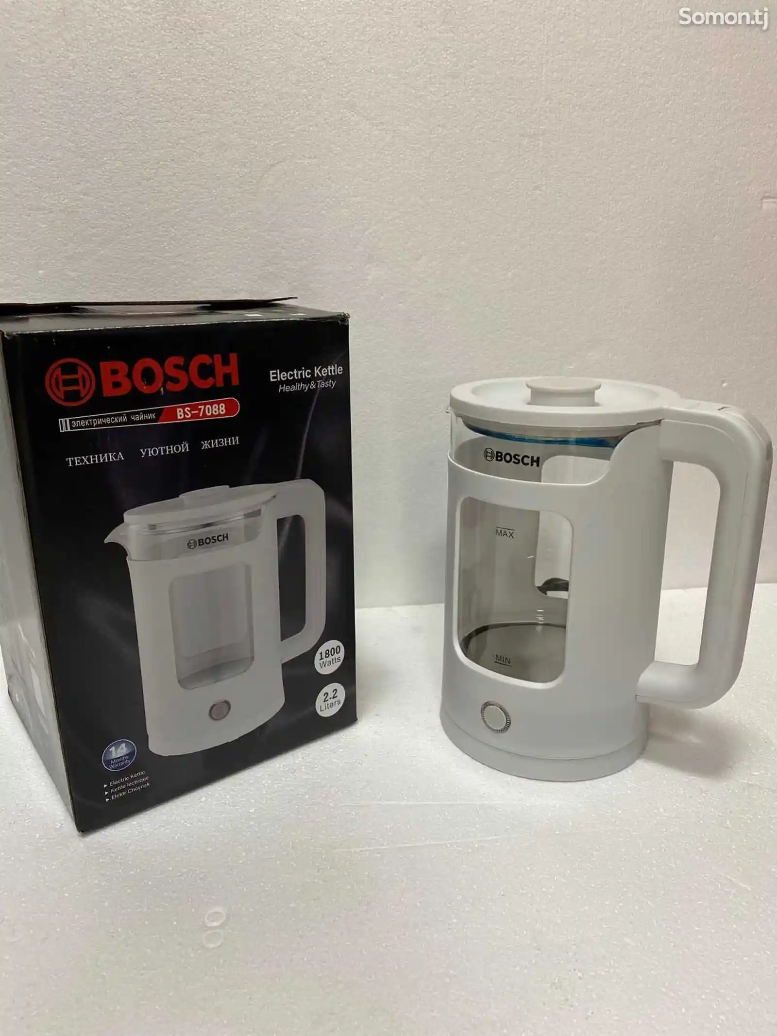 Электрочайник Bosch 2.2L Bs-7088-4