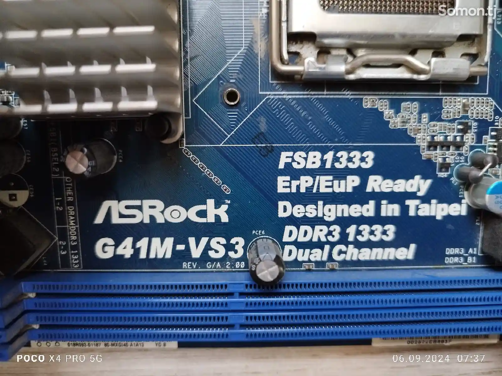 Материнская плата asRock-G41-ddr3-1333-1